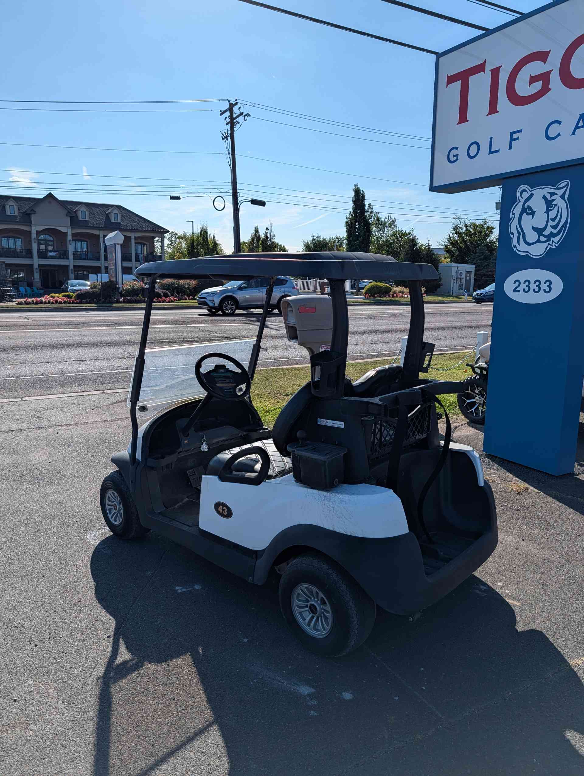 2019 Club Car Precedent White golf cart in White — photo 3 of 4, Waretown, NJ