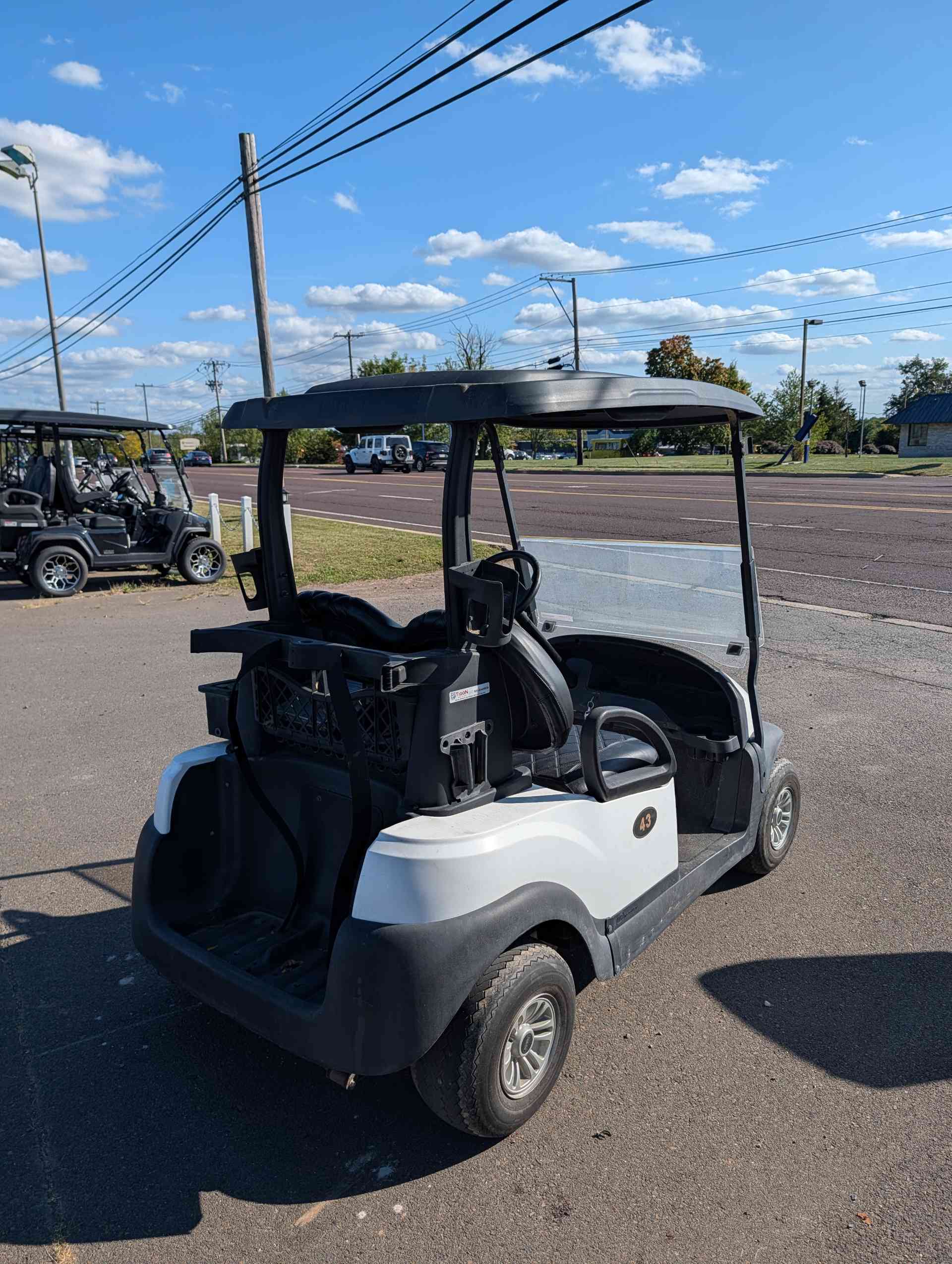 2019 Club Car Precedent White golf cart in White — photo 4 of 4, Waretown, NJ
