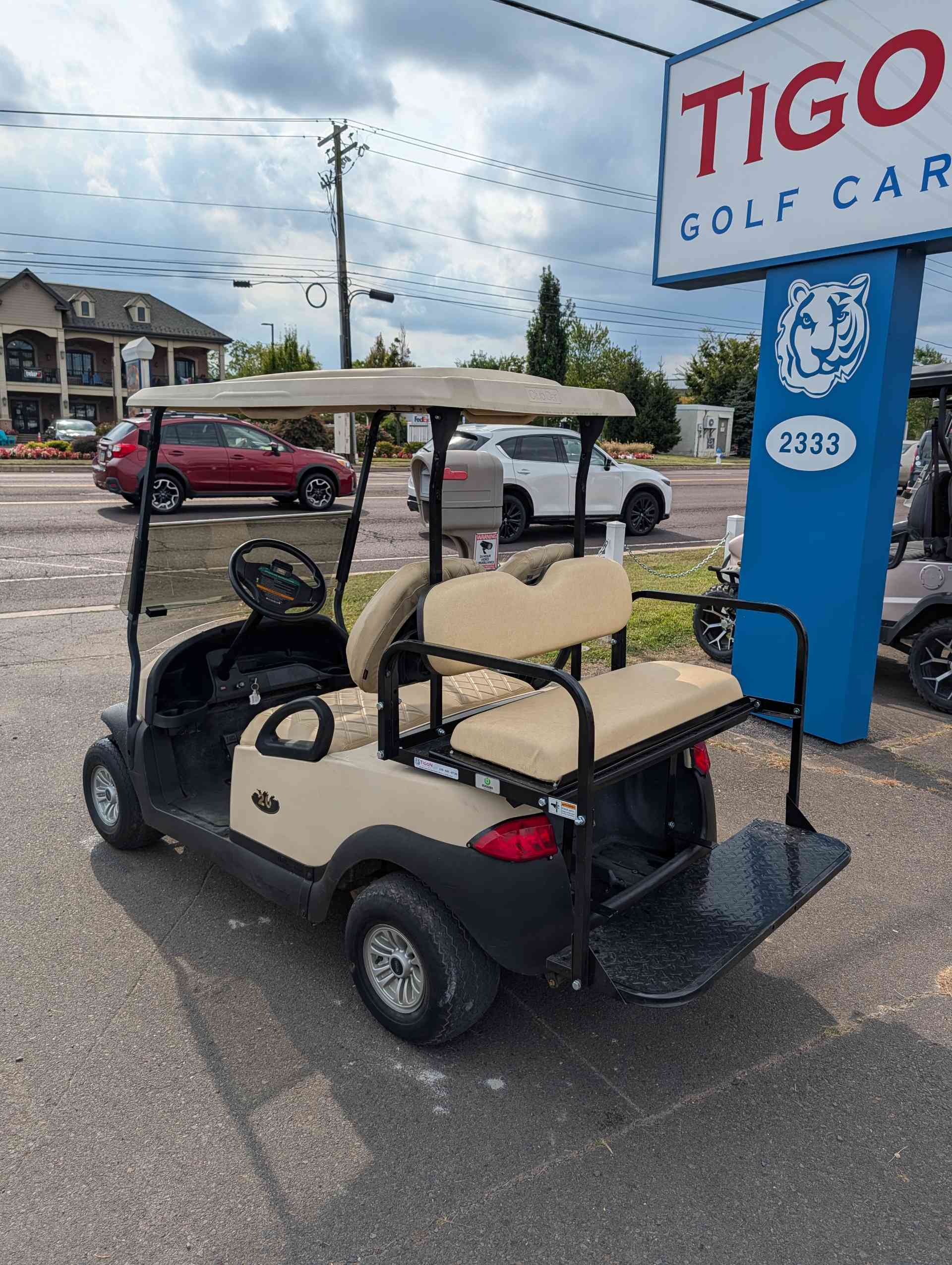 2018 Club Car Precedent Beige image 3
