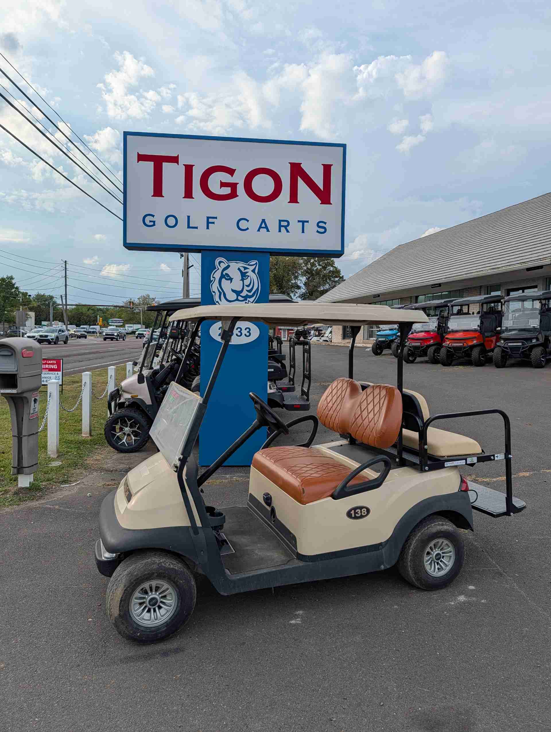 2019 Club Car Precedent Beige image 2