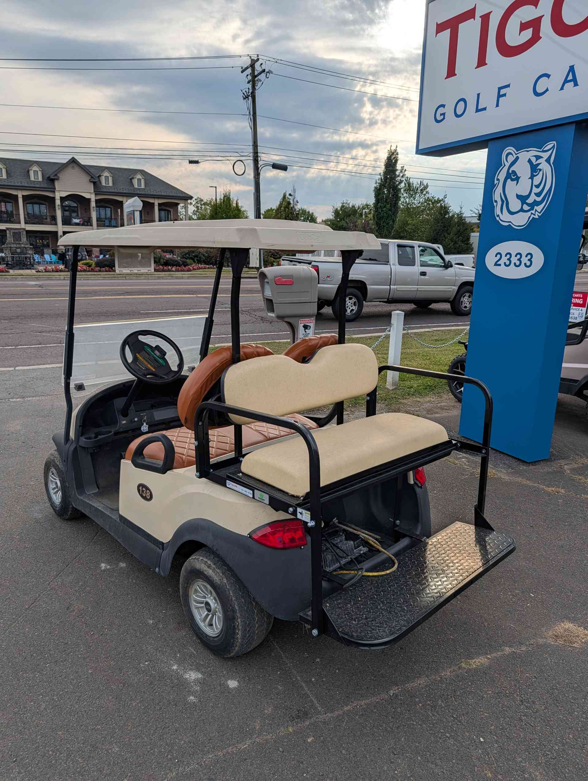 2019 Club Car Precedent Beige image 3