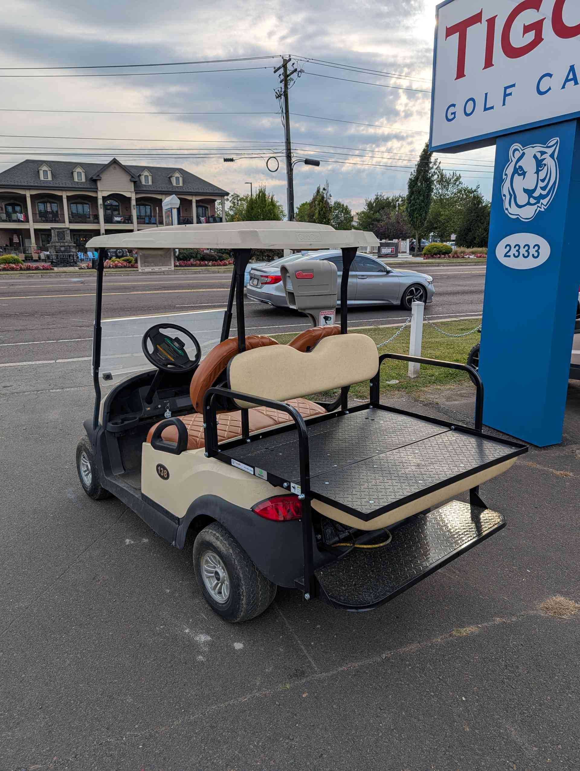 2019 Club Car Precedent Beige image 4