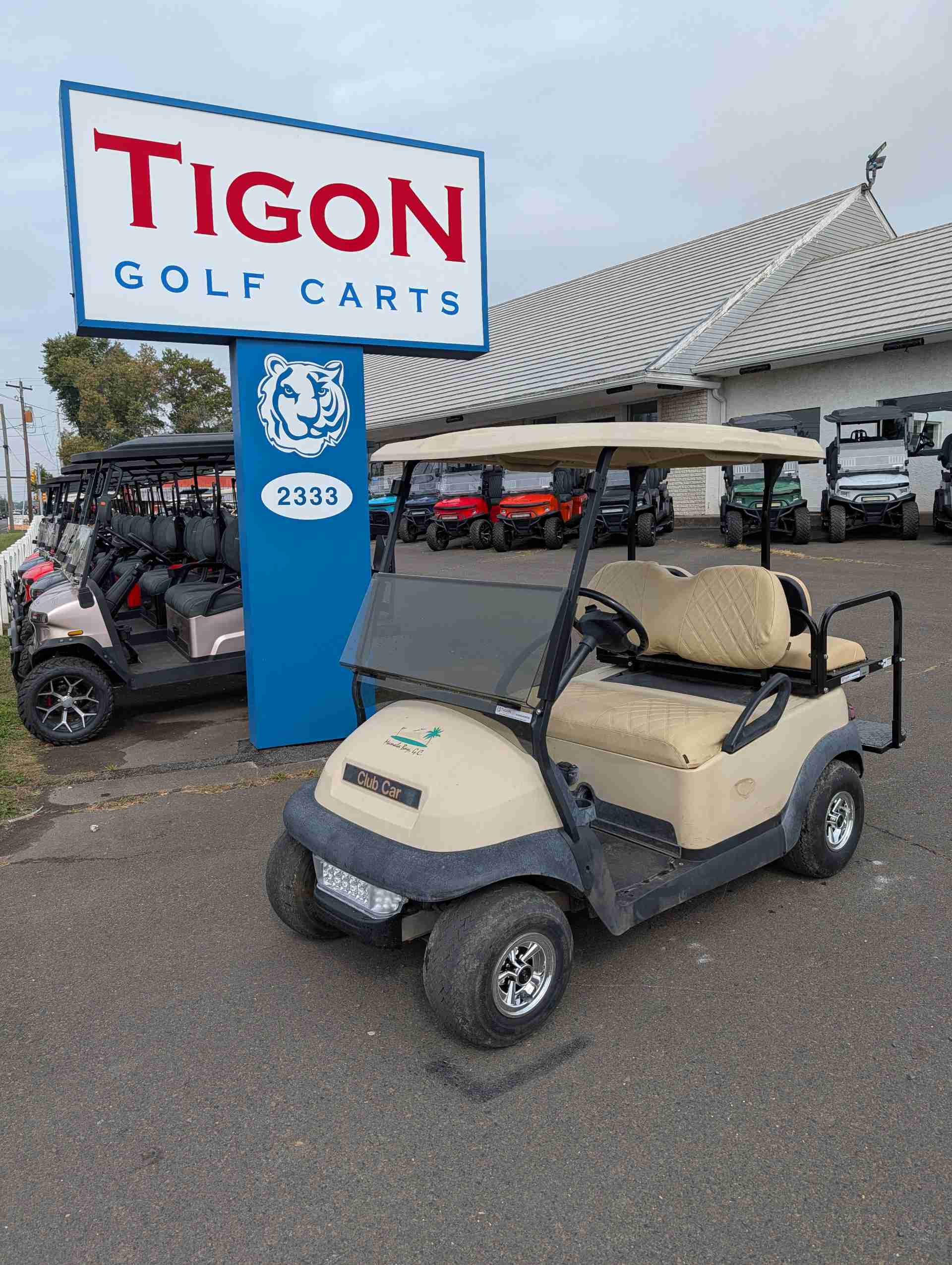 2015 Club Car Precedent Golf Cart in Beige