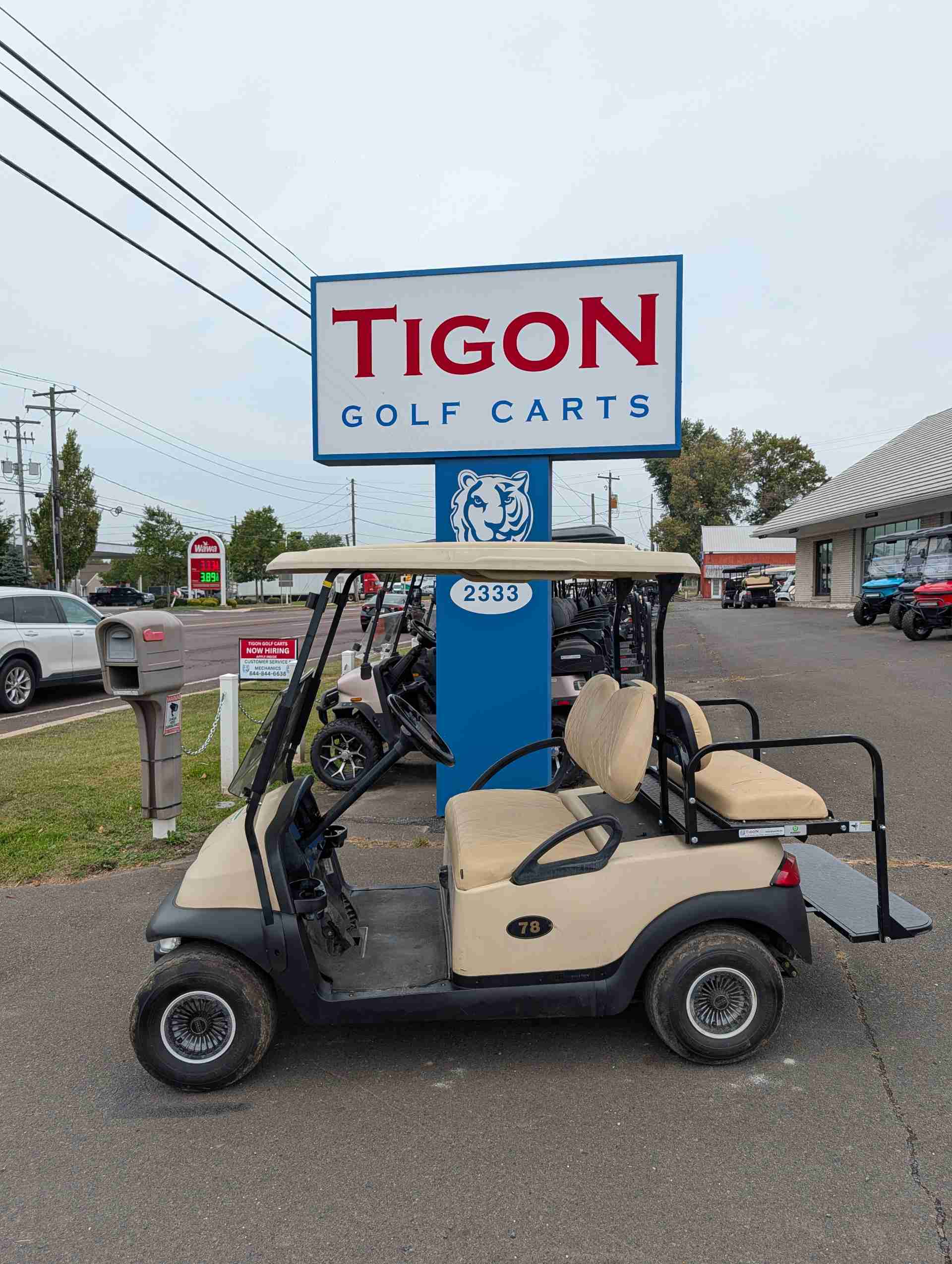2015 Club Car Precedent Beige image 2