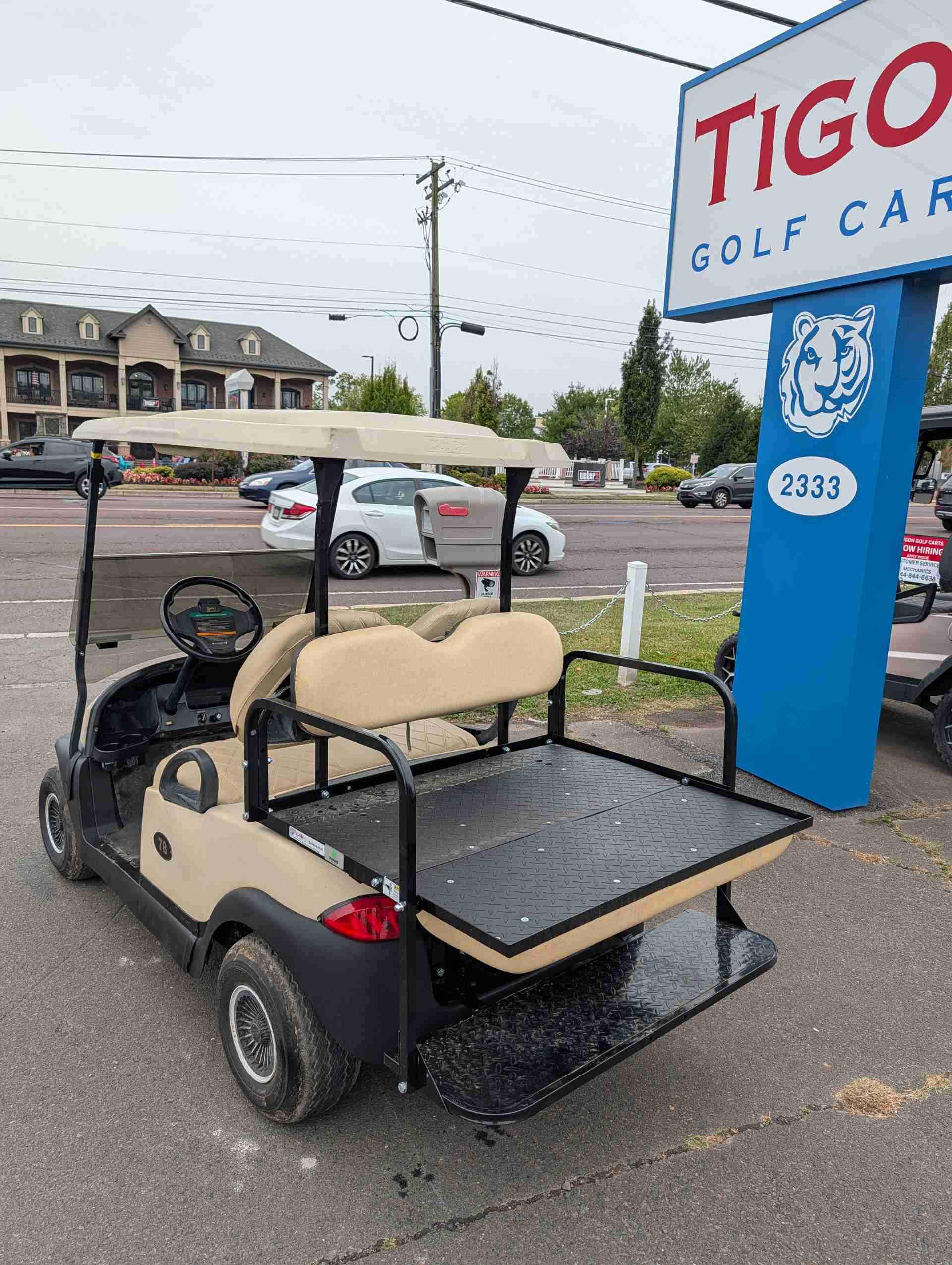 2015 Club Car Precedent Beige image 4