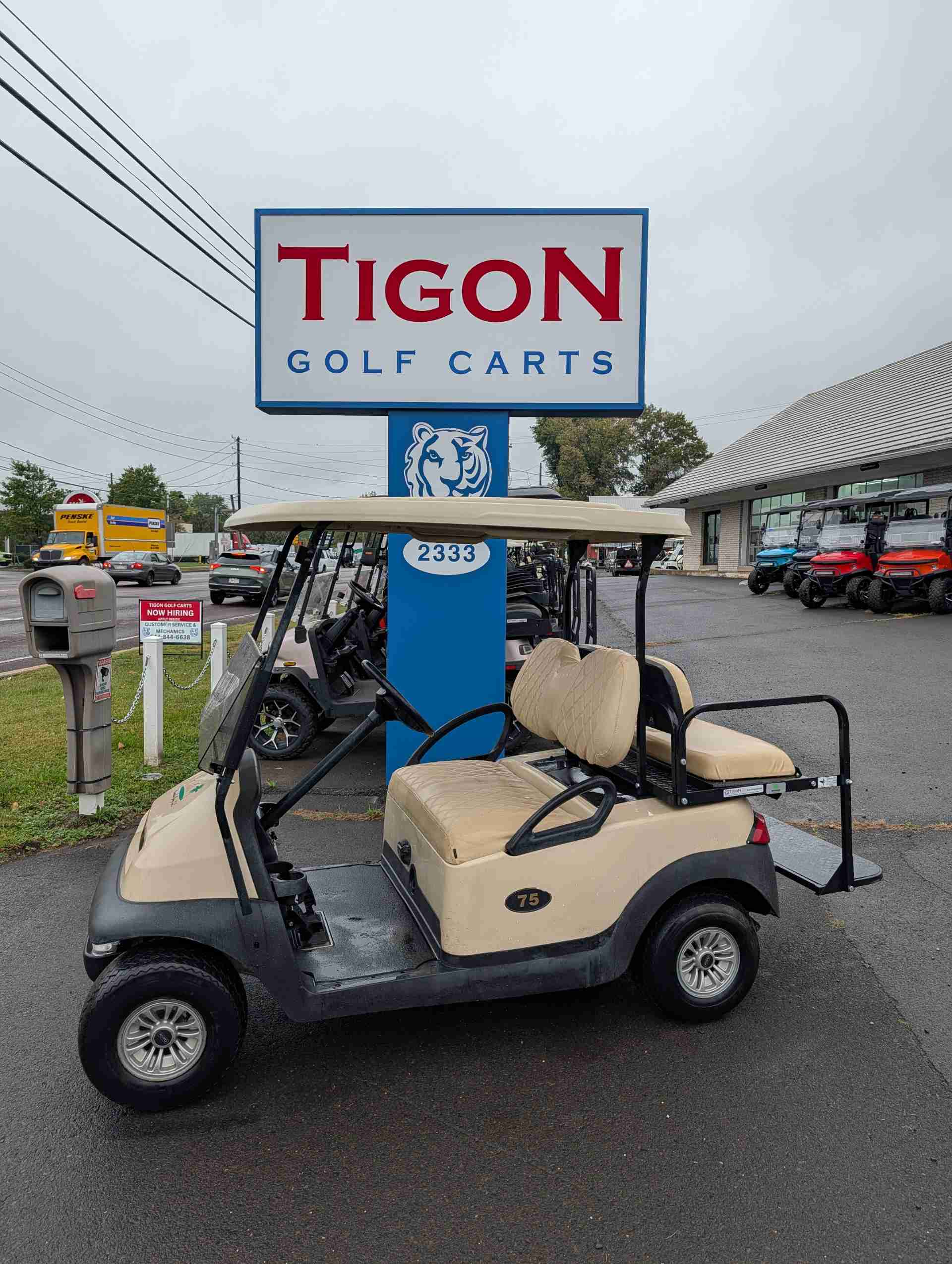 2015 Club Car Precedent Beige image 2