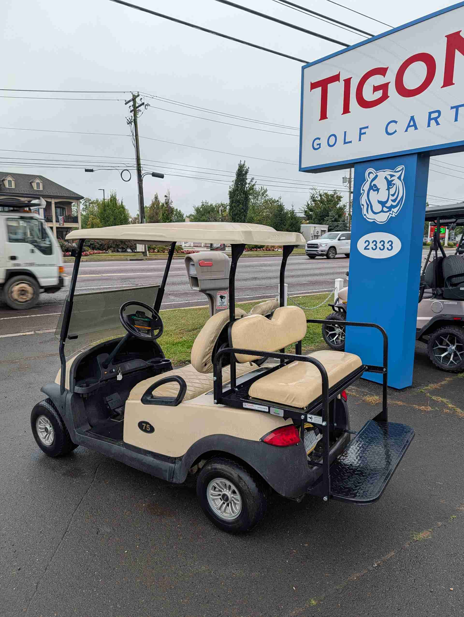 2015 Club Car Precedent Beige image 3