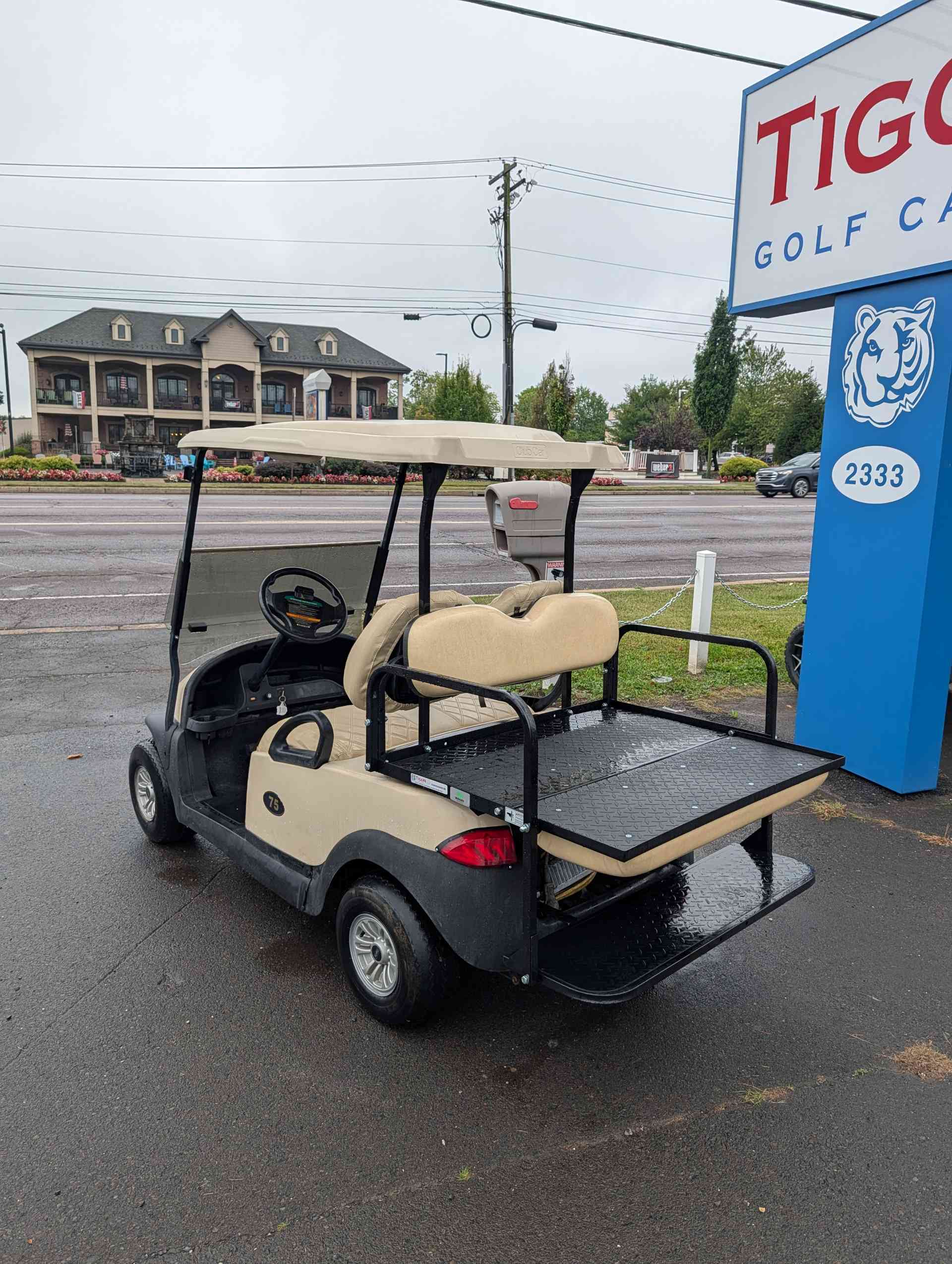 2015 Club Car Precedent Beige image 4