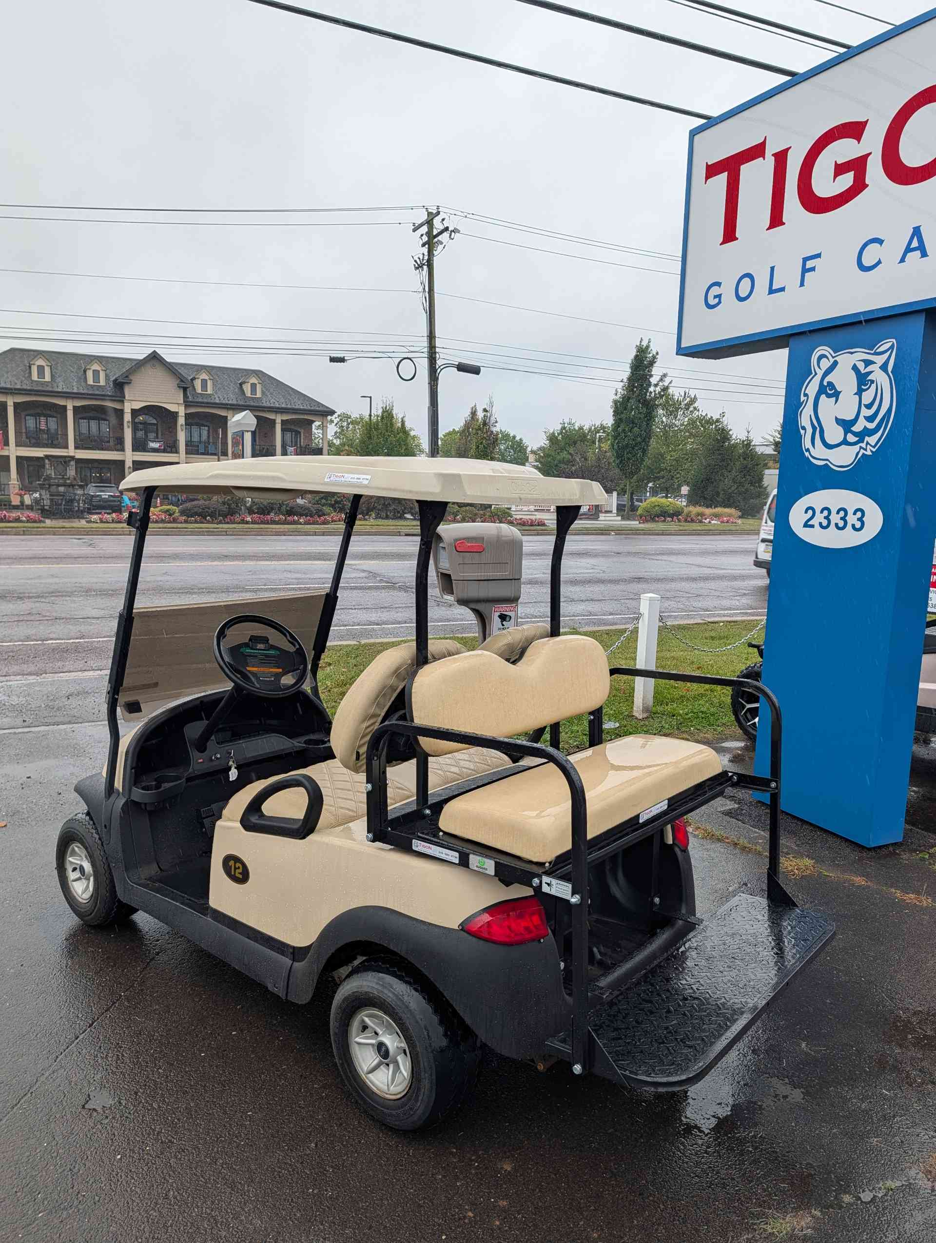 2015 Club Car Precedent Beige image 3