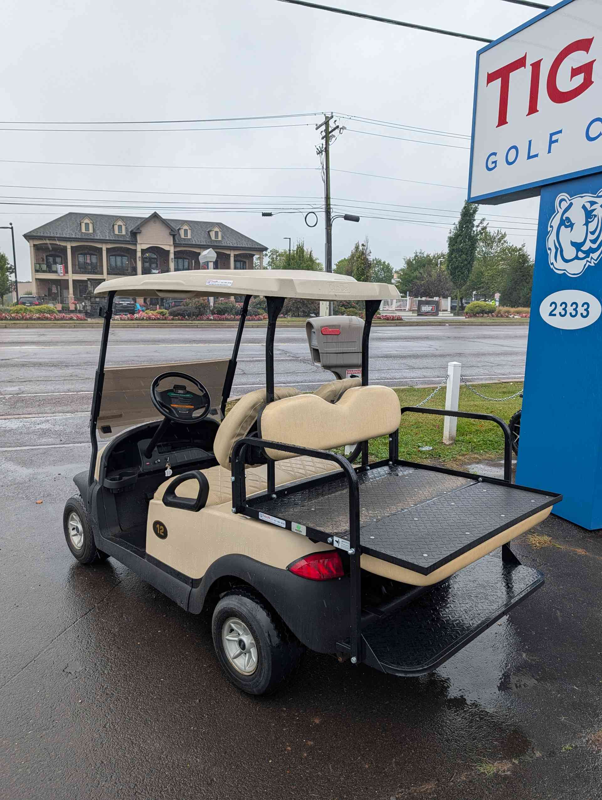 2015 Club Car Precedent Beige image 4
