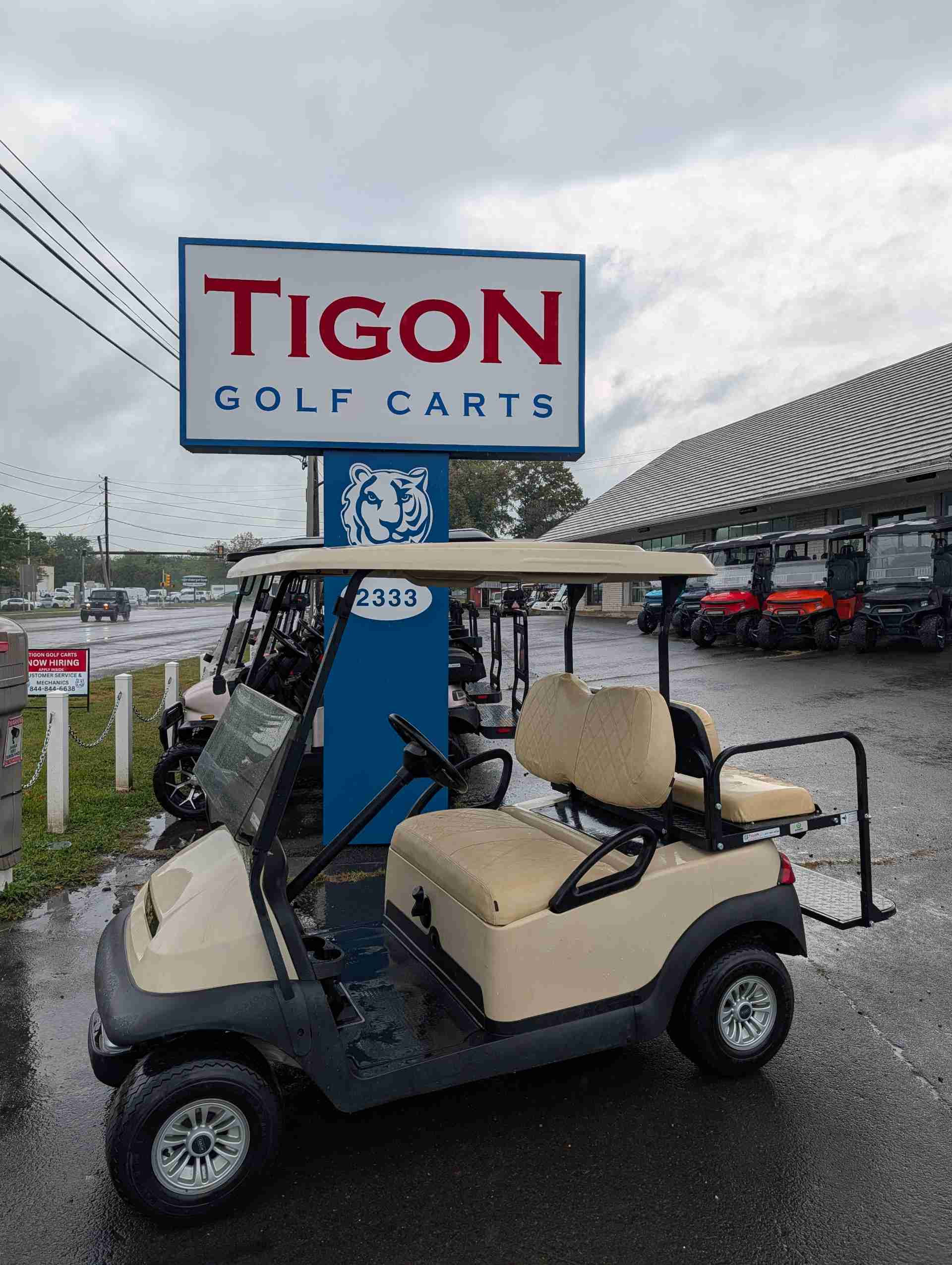 2013 Club Car Precedent Beige image 2
