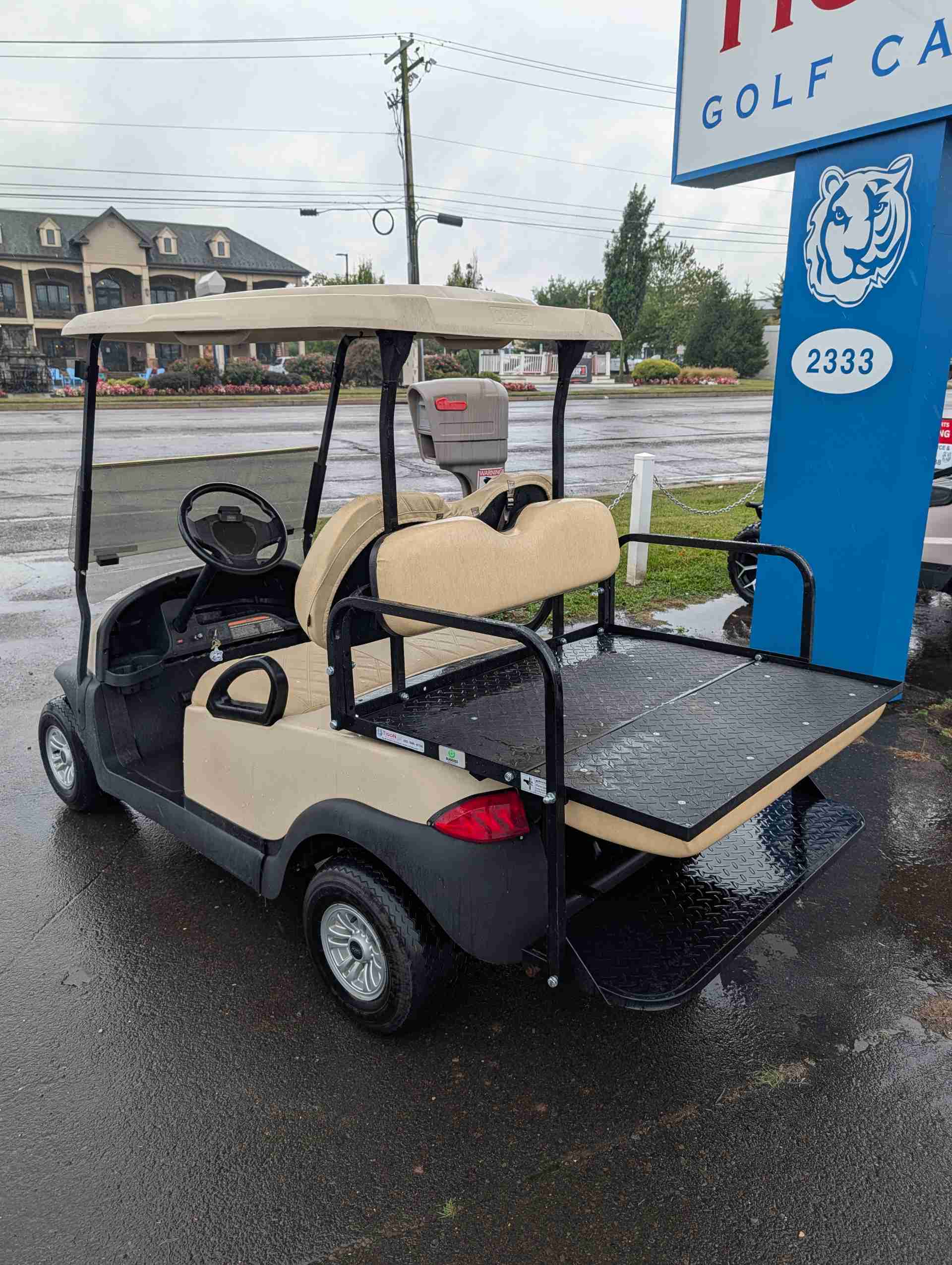 2013 Club Car Precedent Beige image 4