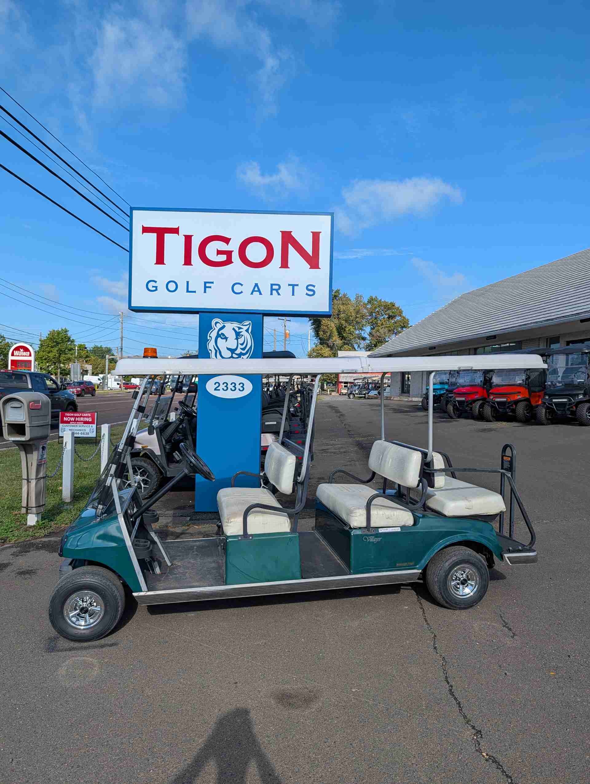 2000 Club Car DS Green image 2