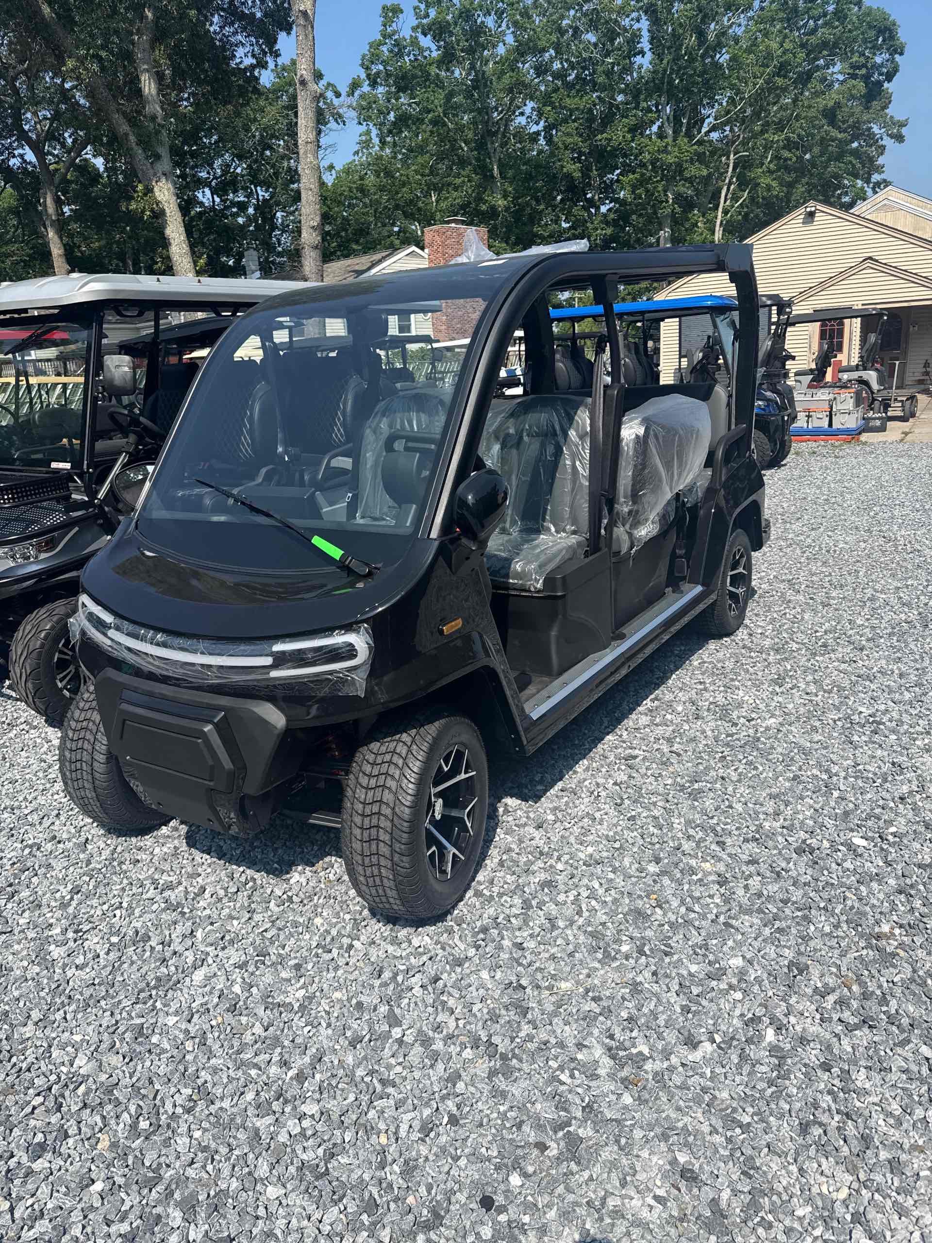 2026 Denago City Golf Cart in Black