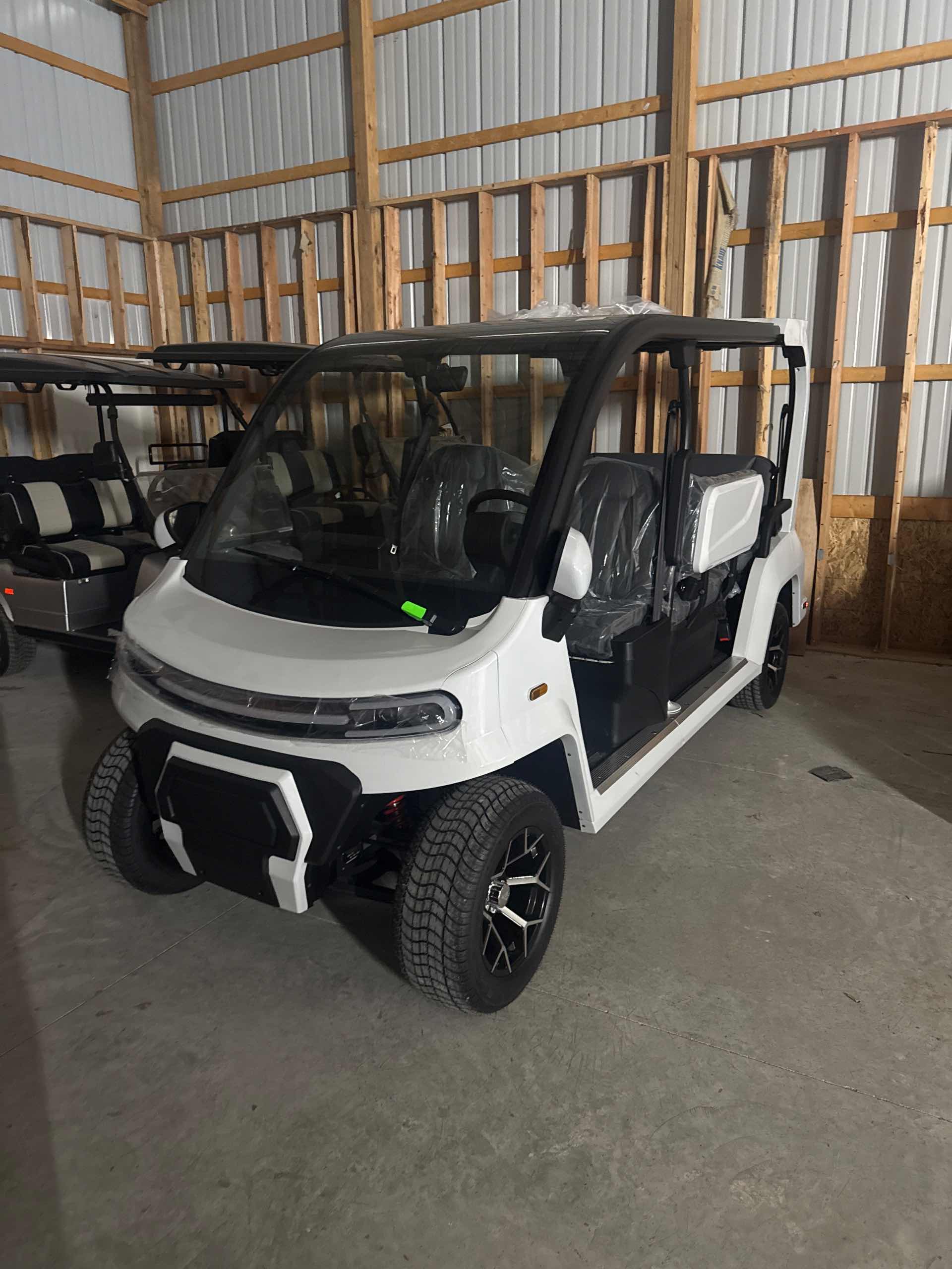 2026 Denago City Golf Cart in White