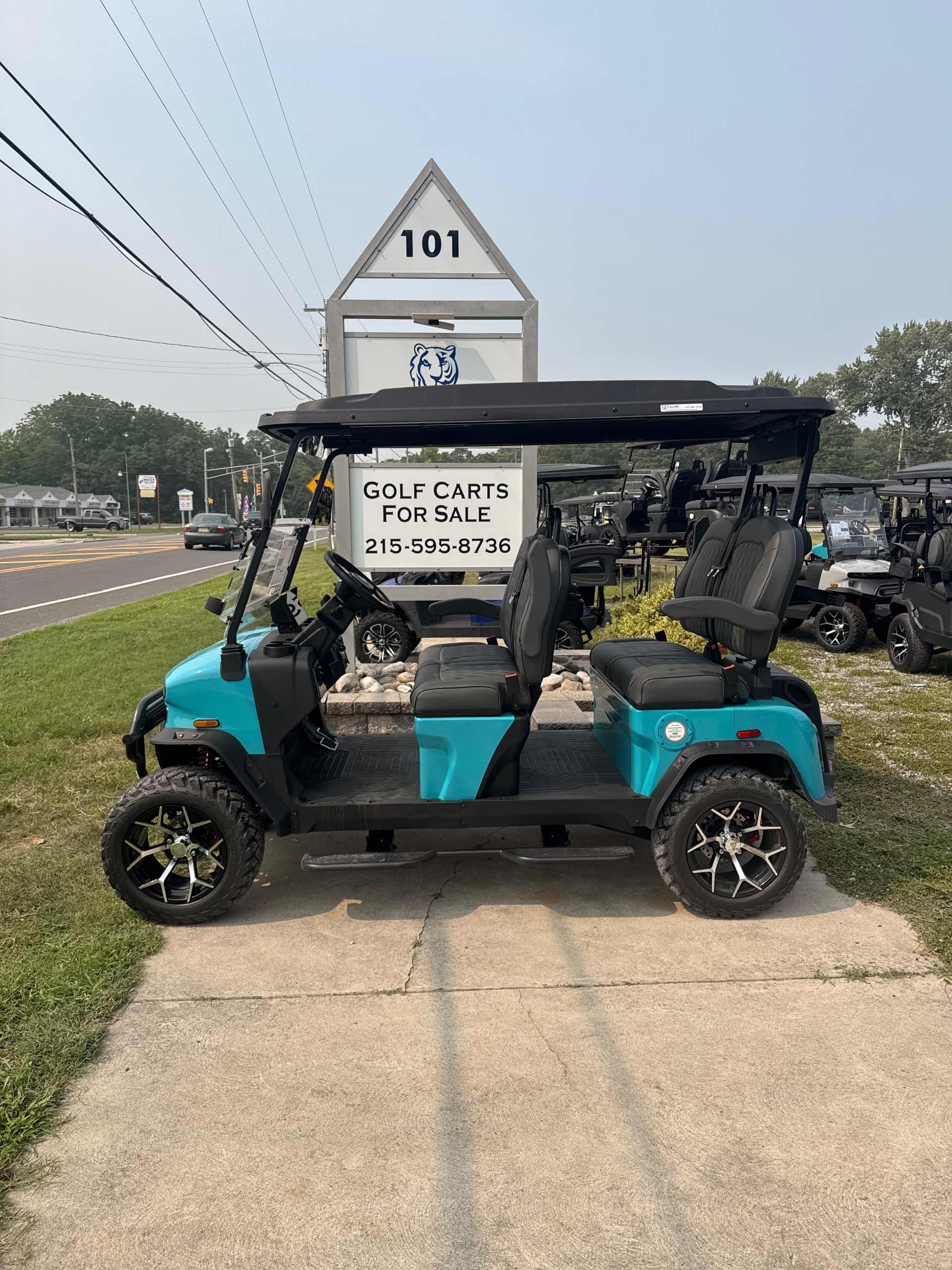 2026 Denago Rover XL Aqua golf cart in Aqua — photo 2 of 4, Ocean View, NJ