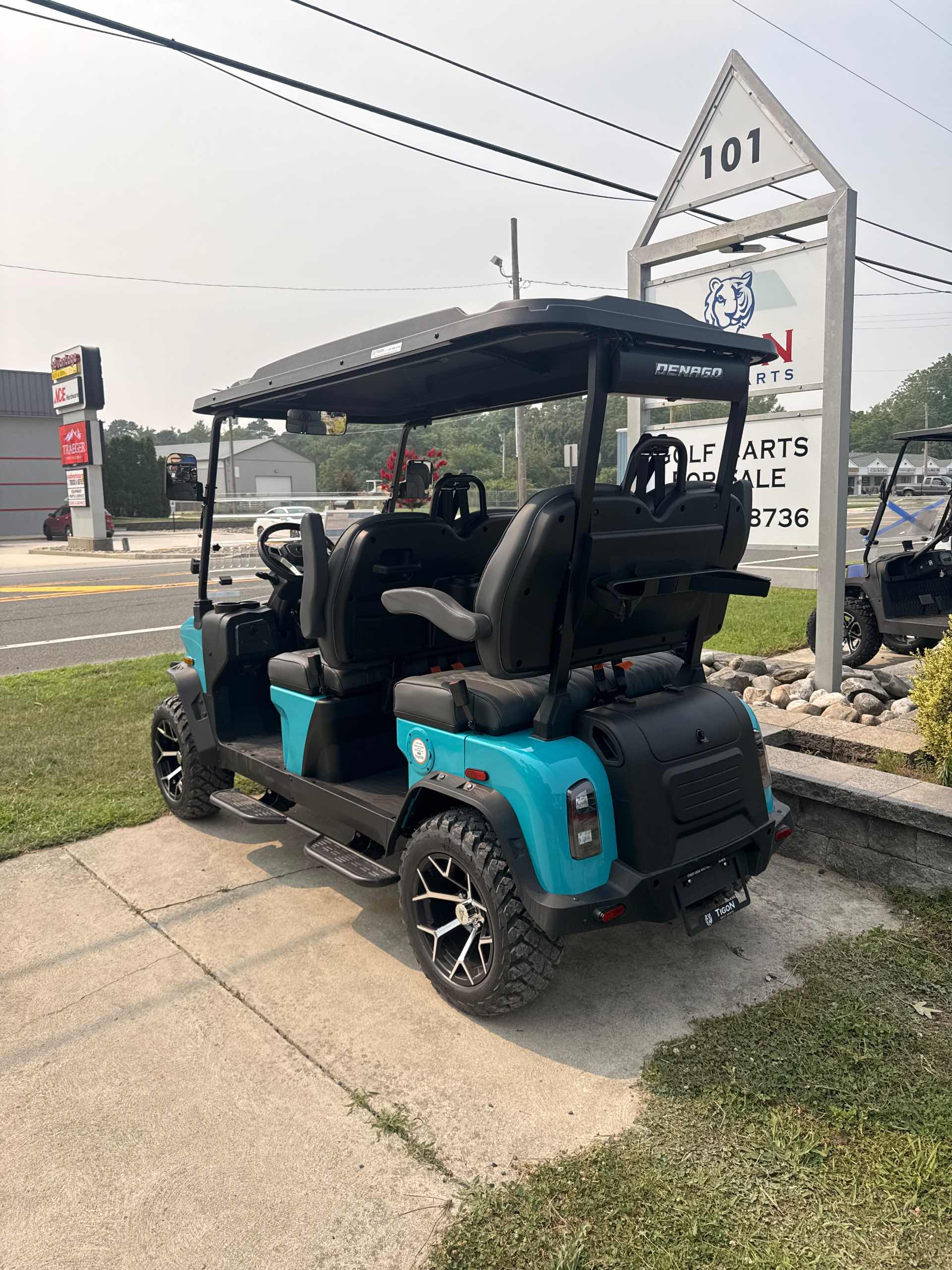 2026 Denago Rover XL Aqua golf cart in Aqua — photo 3 of 4, Ocean View, NJ