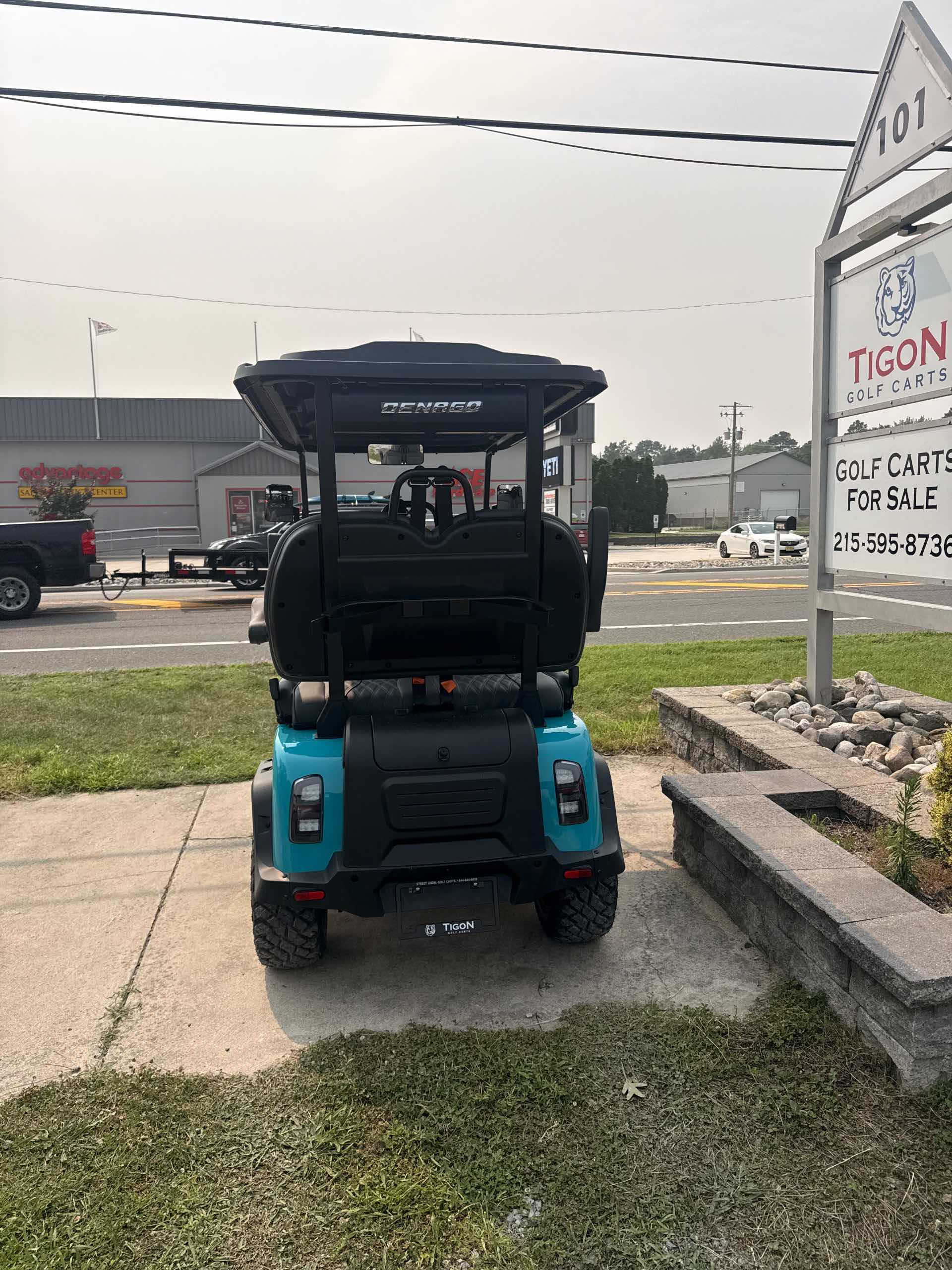 2026 Denago Rover XL Aqua golf cart in Aqua — photo 4 of 4, Ocean View, NJ