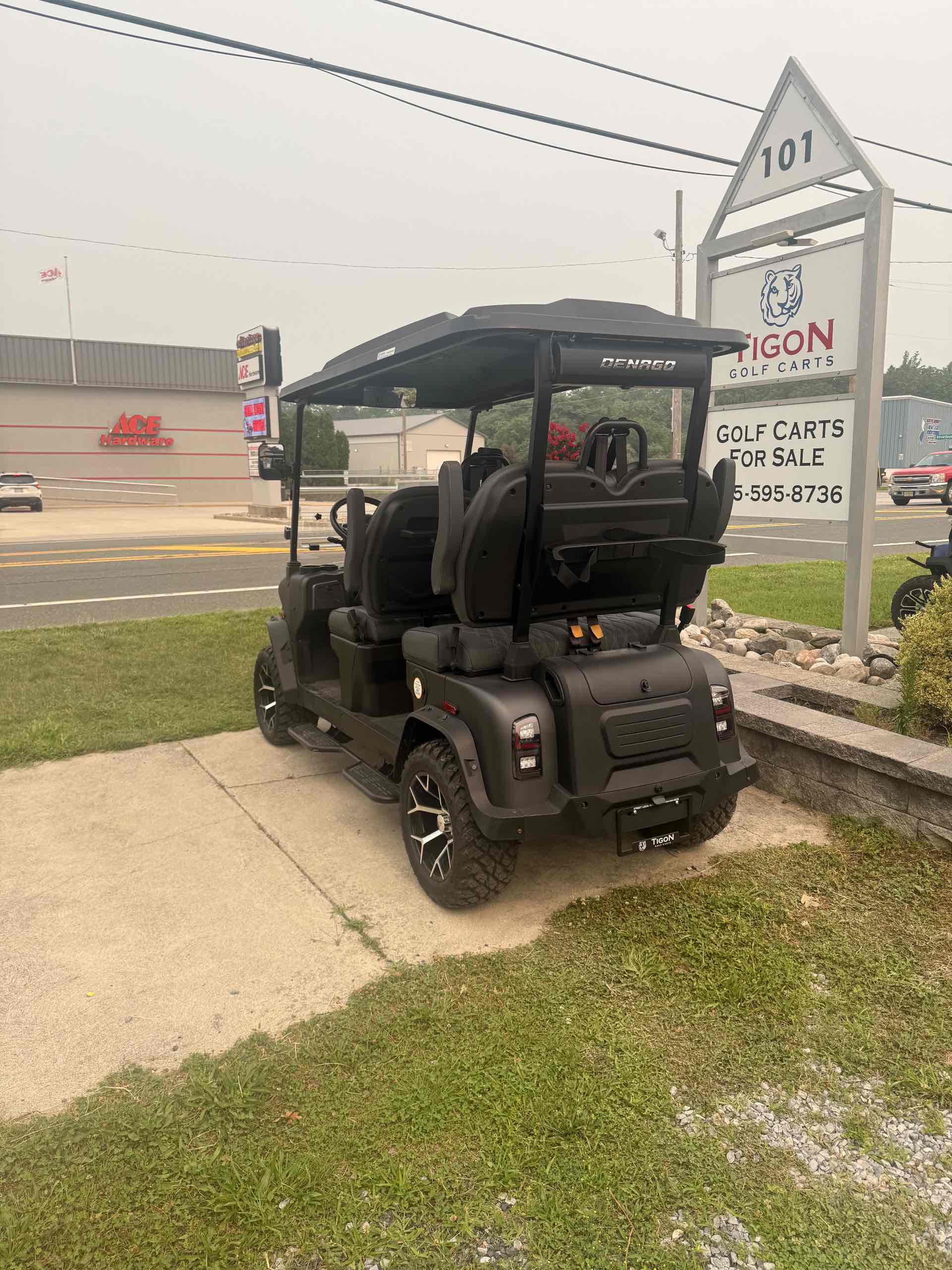 2026 Denago Rover XL Matte Black golf cart in Matte Black — photo 3 of 4, Ocean View, NJ