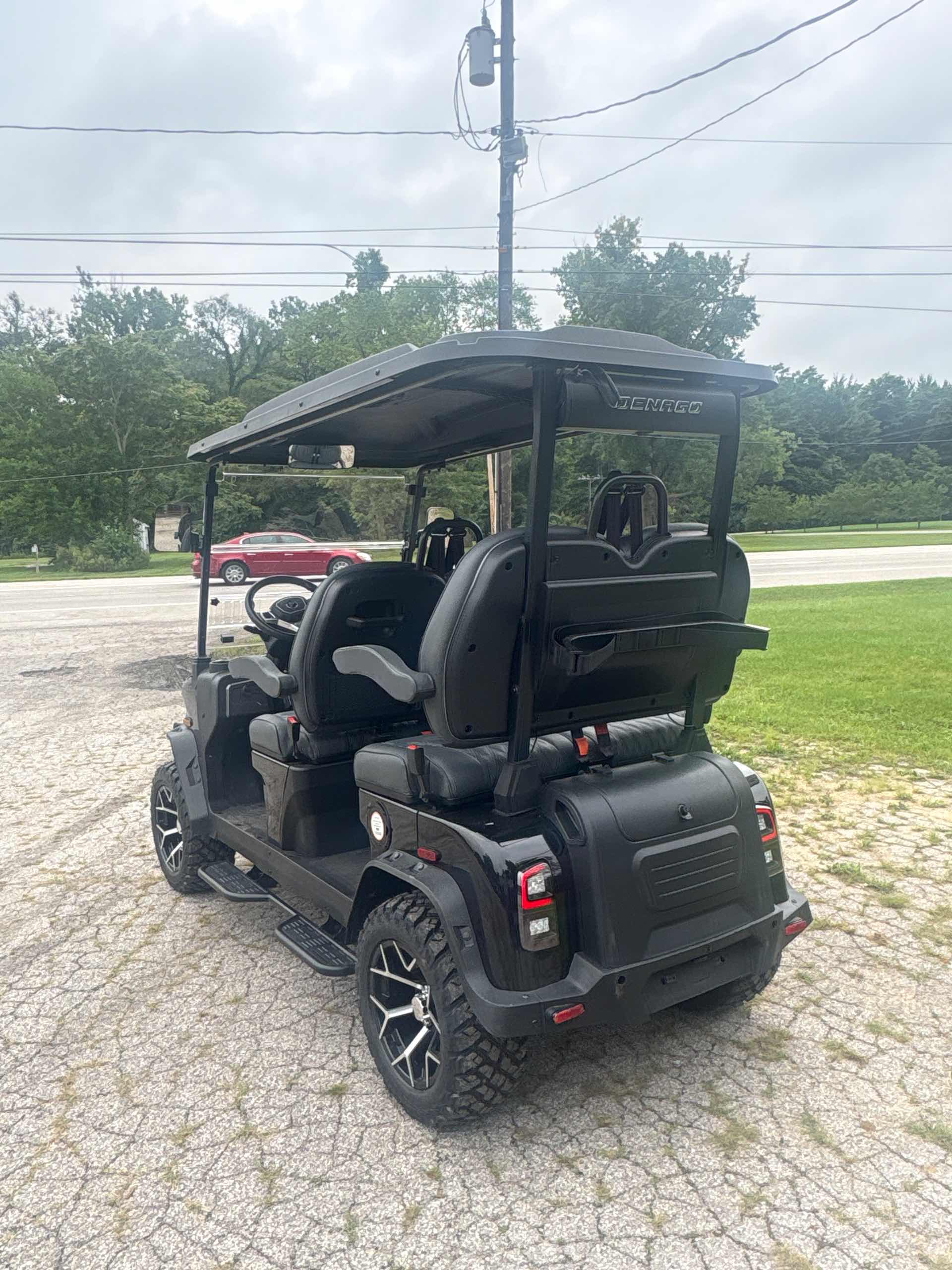 2026 Denago Rover XL Black golf cart in Black — photo 3 of 4, Swanton, OH