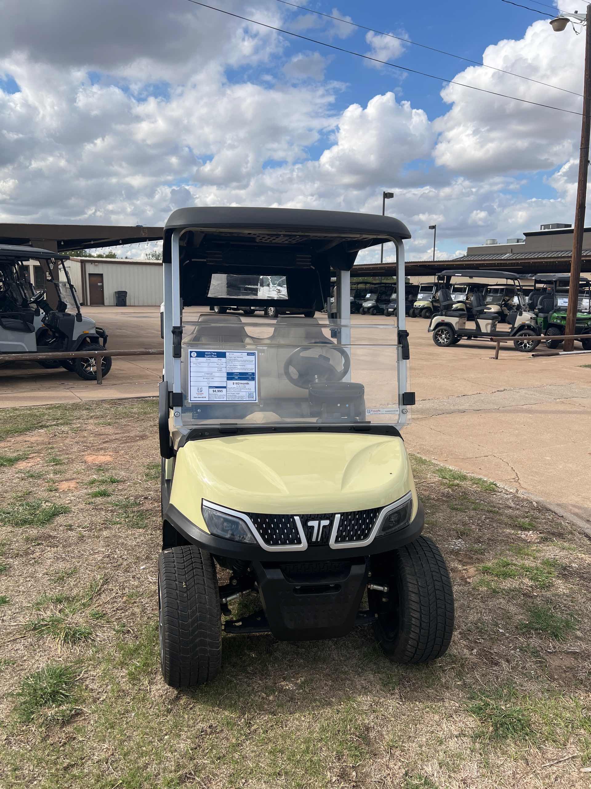 2025 Tara Spirit Plus in Beige Golf Cart