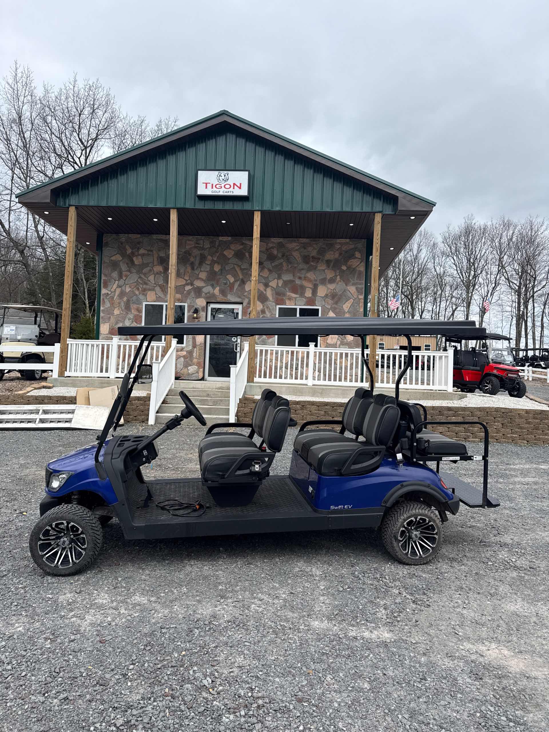 2024 Swift EV Mach 6E Blue golf cart in Blue — photo 2 of 4, Long Pond, PA