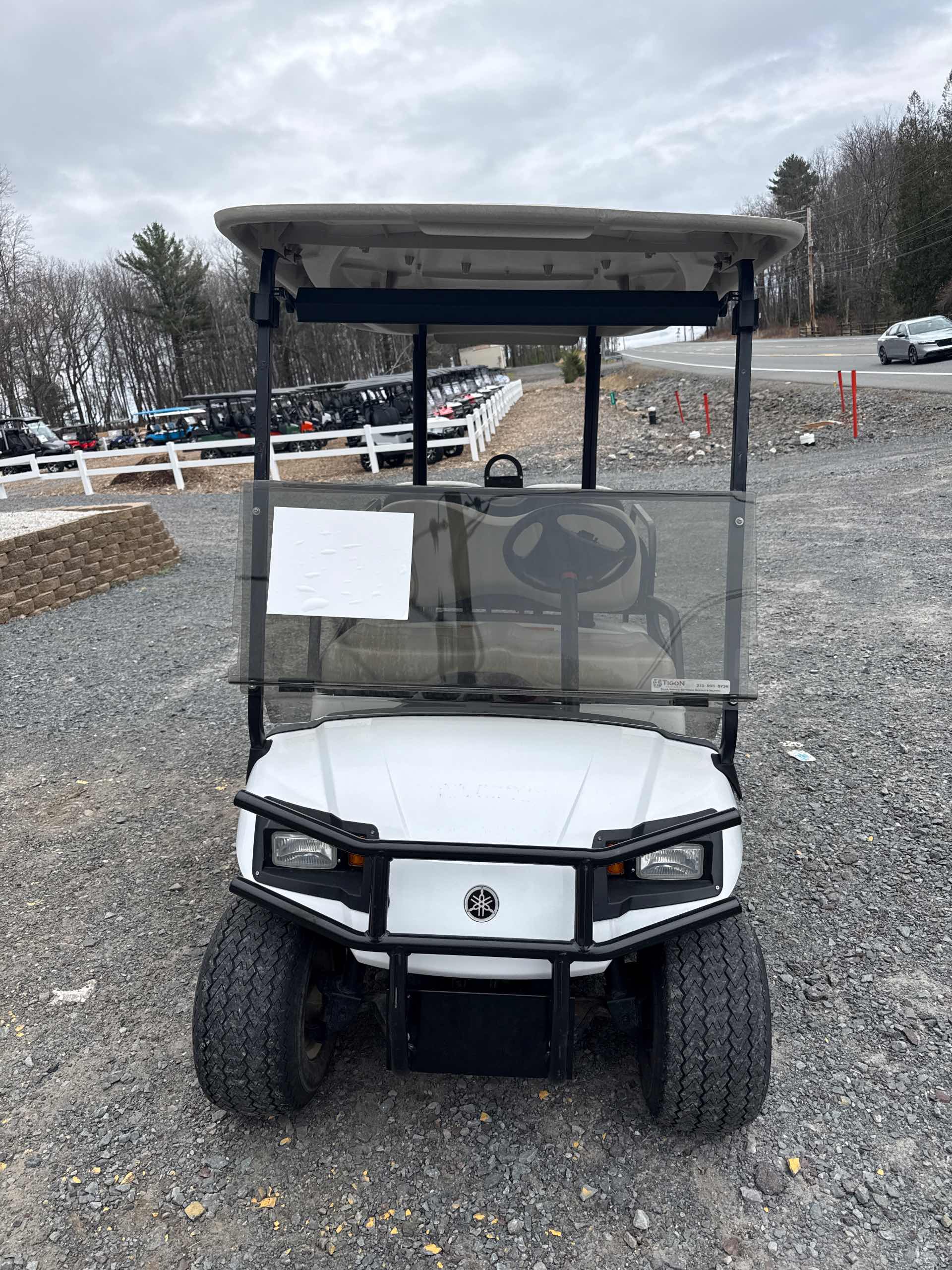 2006 Yamaha G22 Golf Cart in White