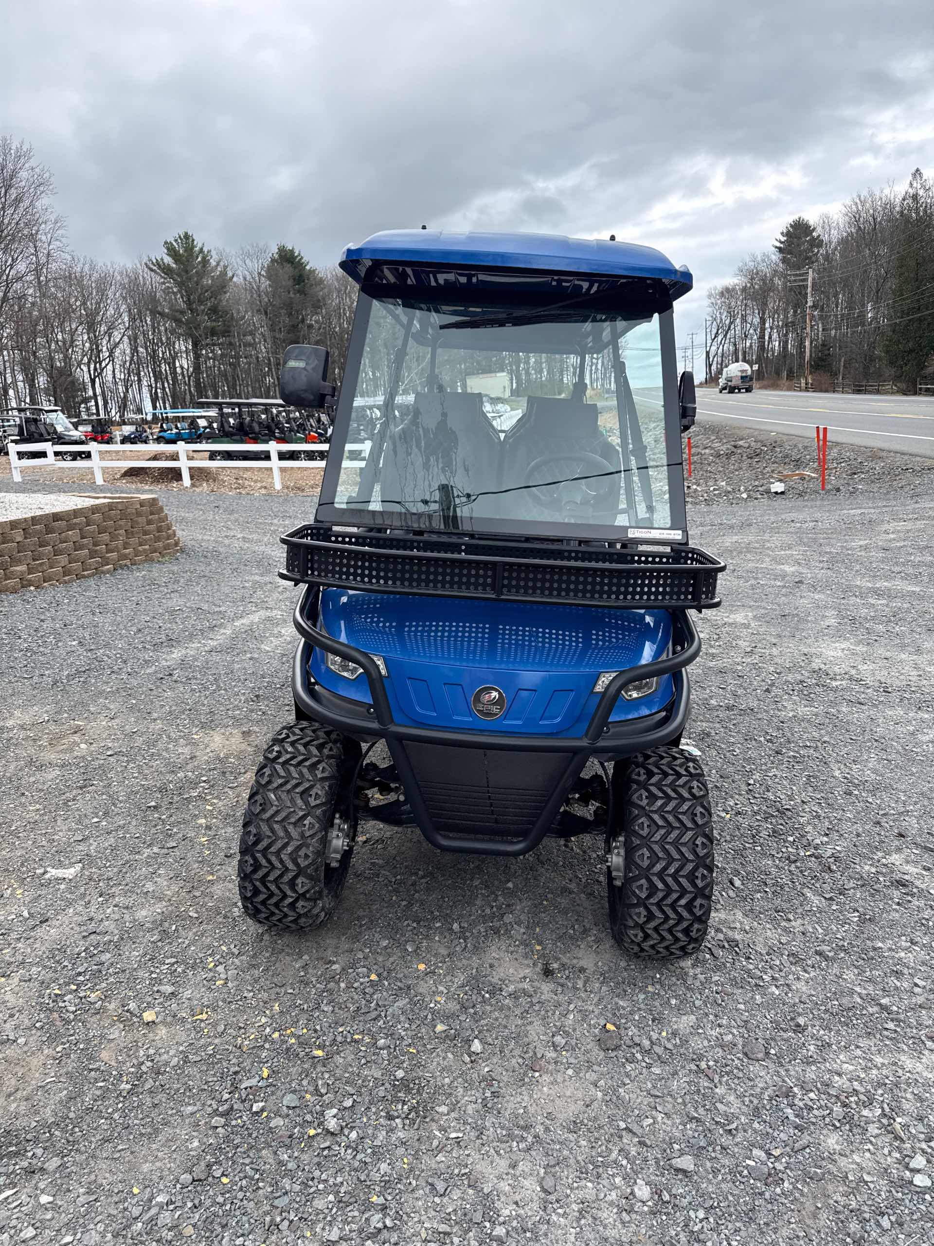 2023 Epic E40L Golf Cart in Light Blue