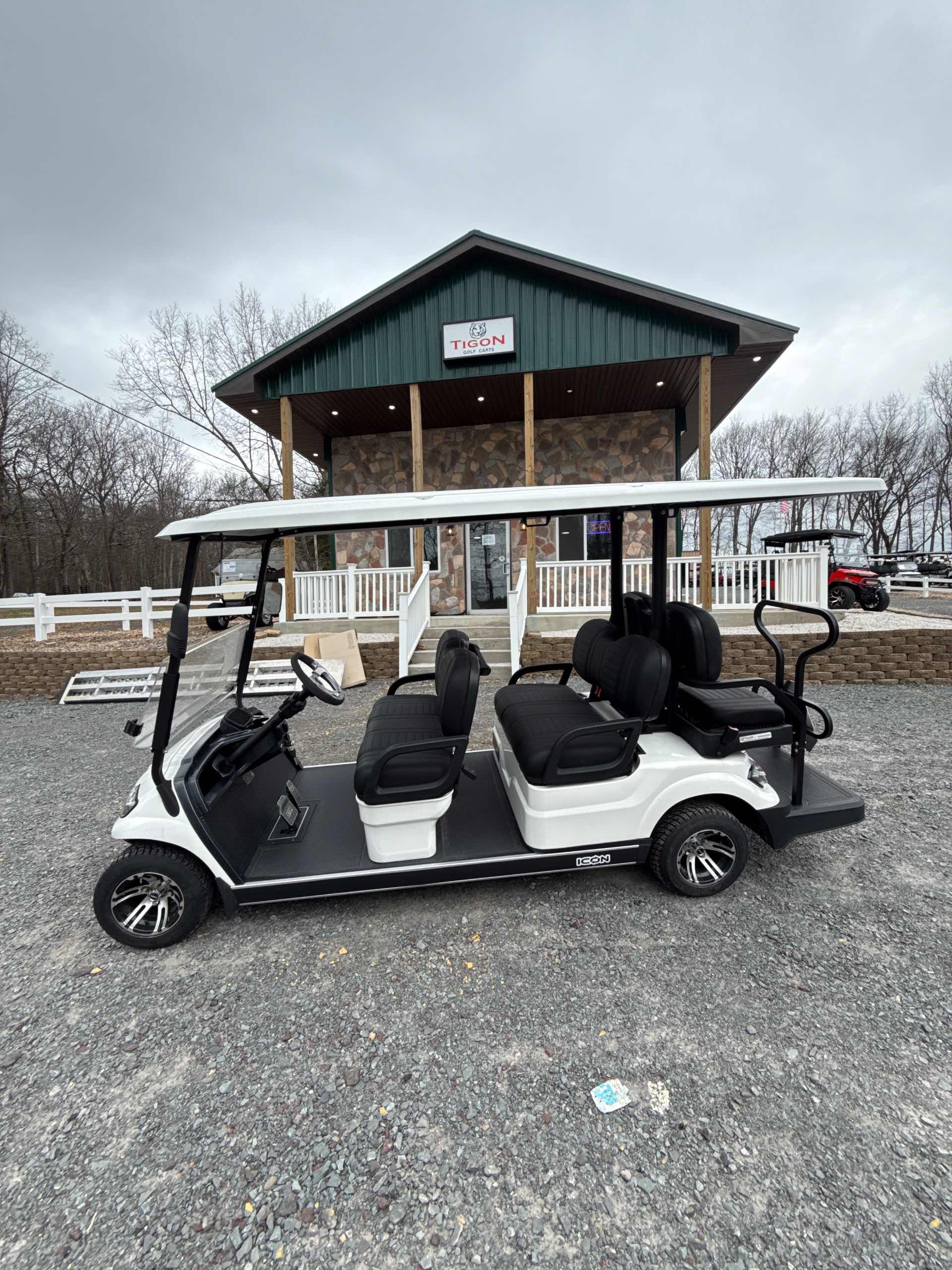 2024 Icon G60 White golf cart in White — photo 2 of 4, Long Pond, PA