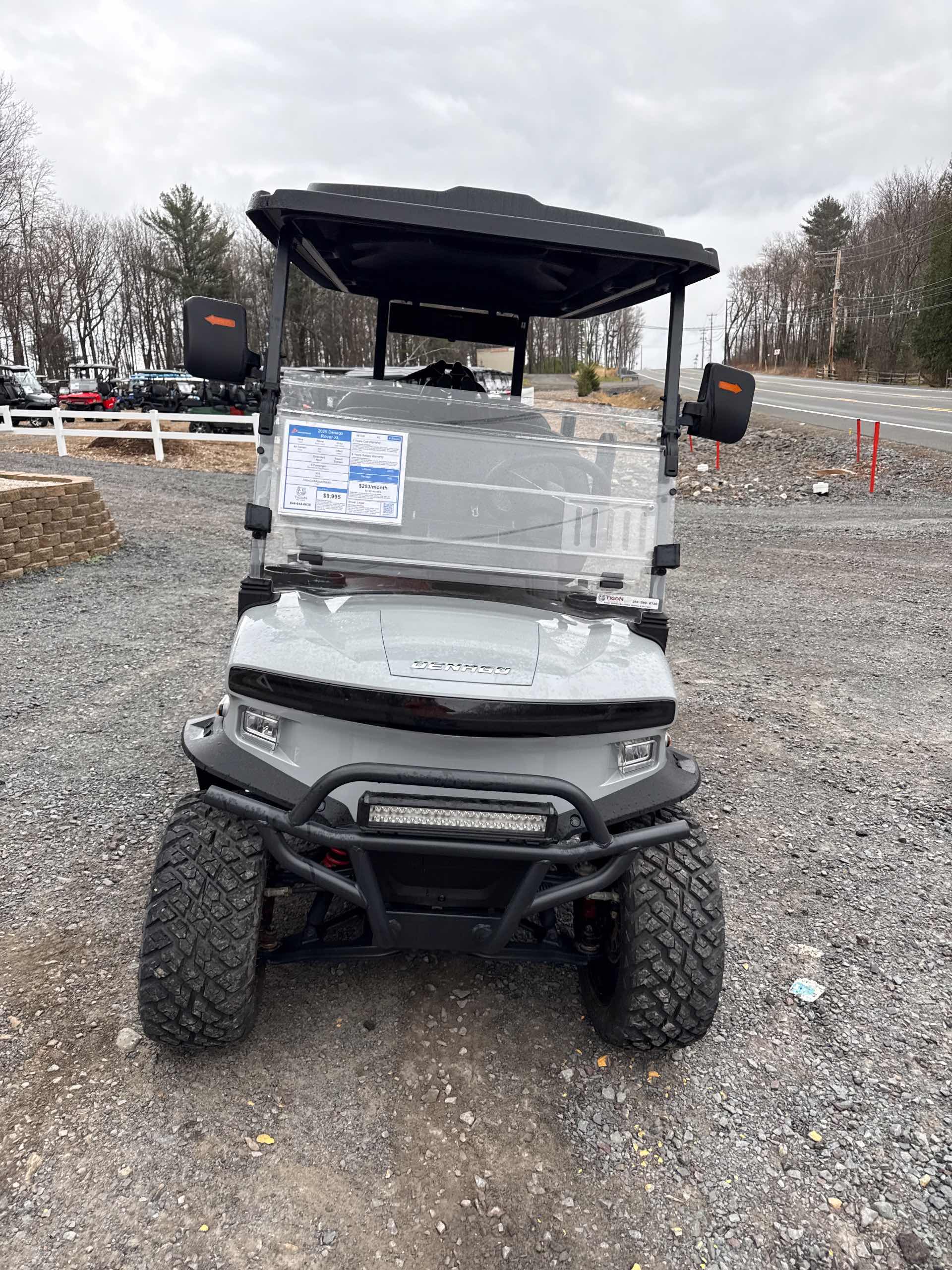 2026 Denago Rover XL Golf Cart in Gray