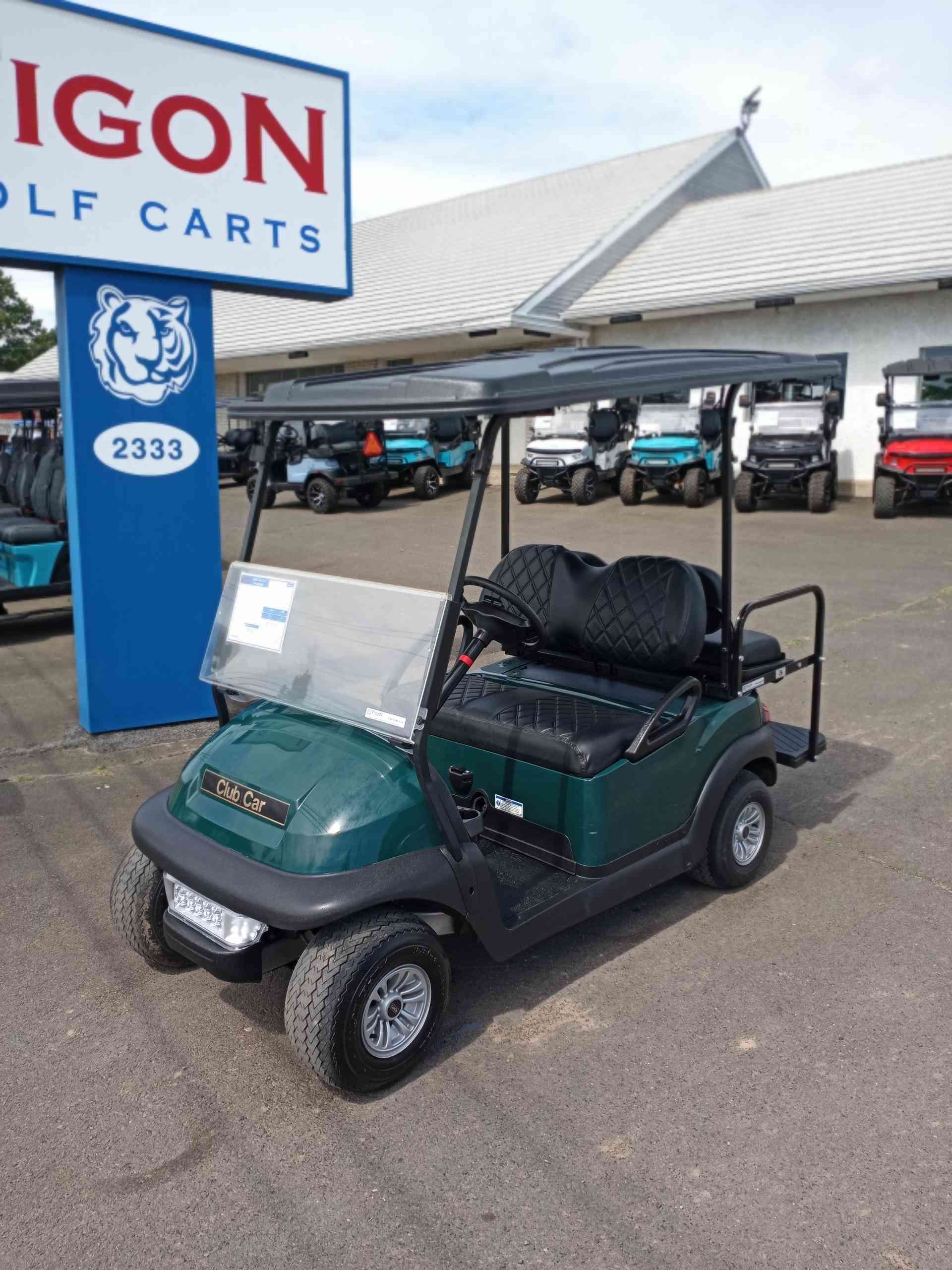 Used 2020 Club Car Precedent Golf Cart in Green for sale at TIGON Bayville, NJ