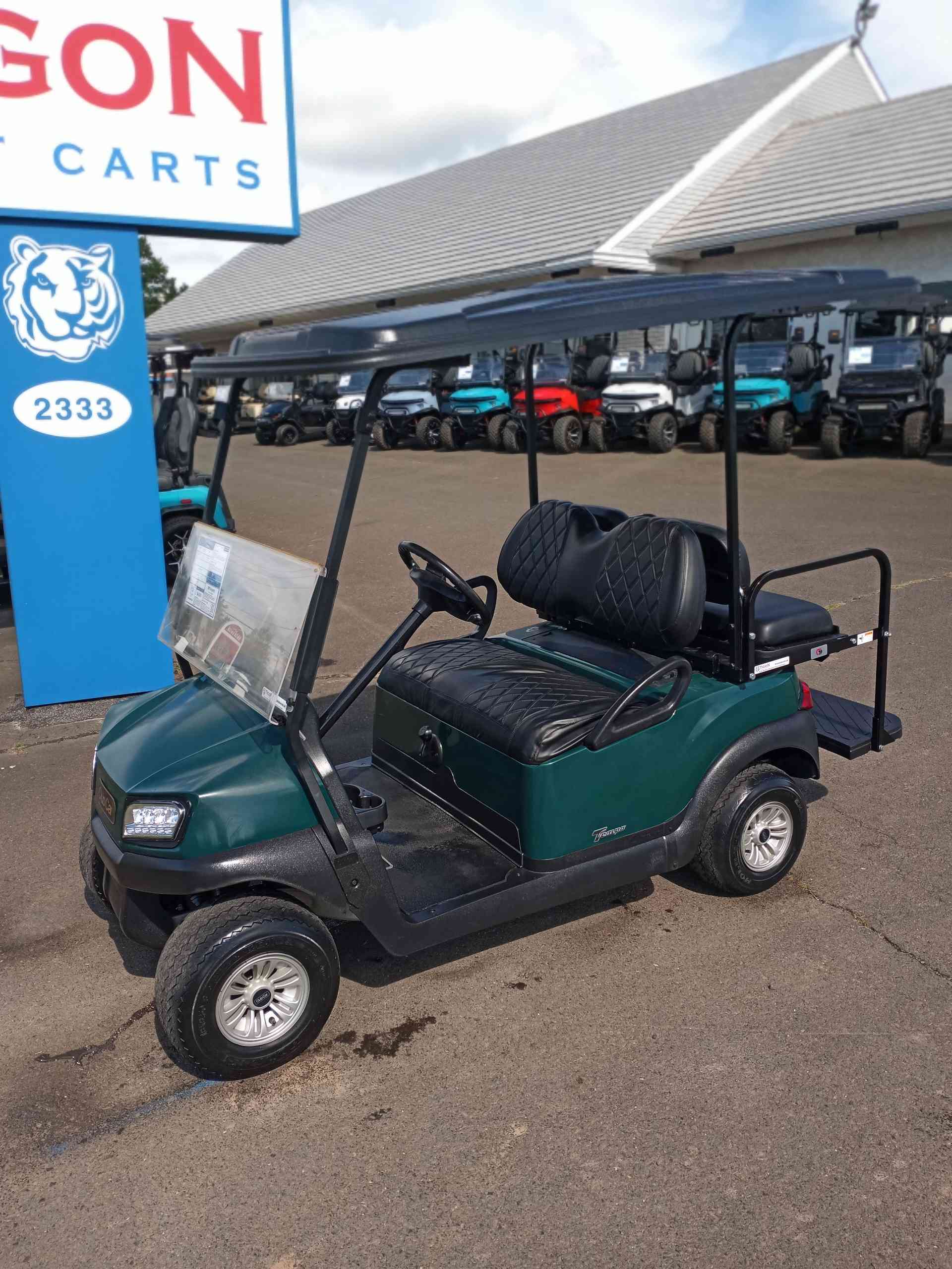 Used 2020 Club Car Tempo Golf Cart in Green for sale at TIGON Hatfield, PA