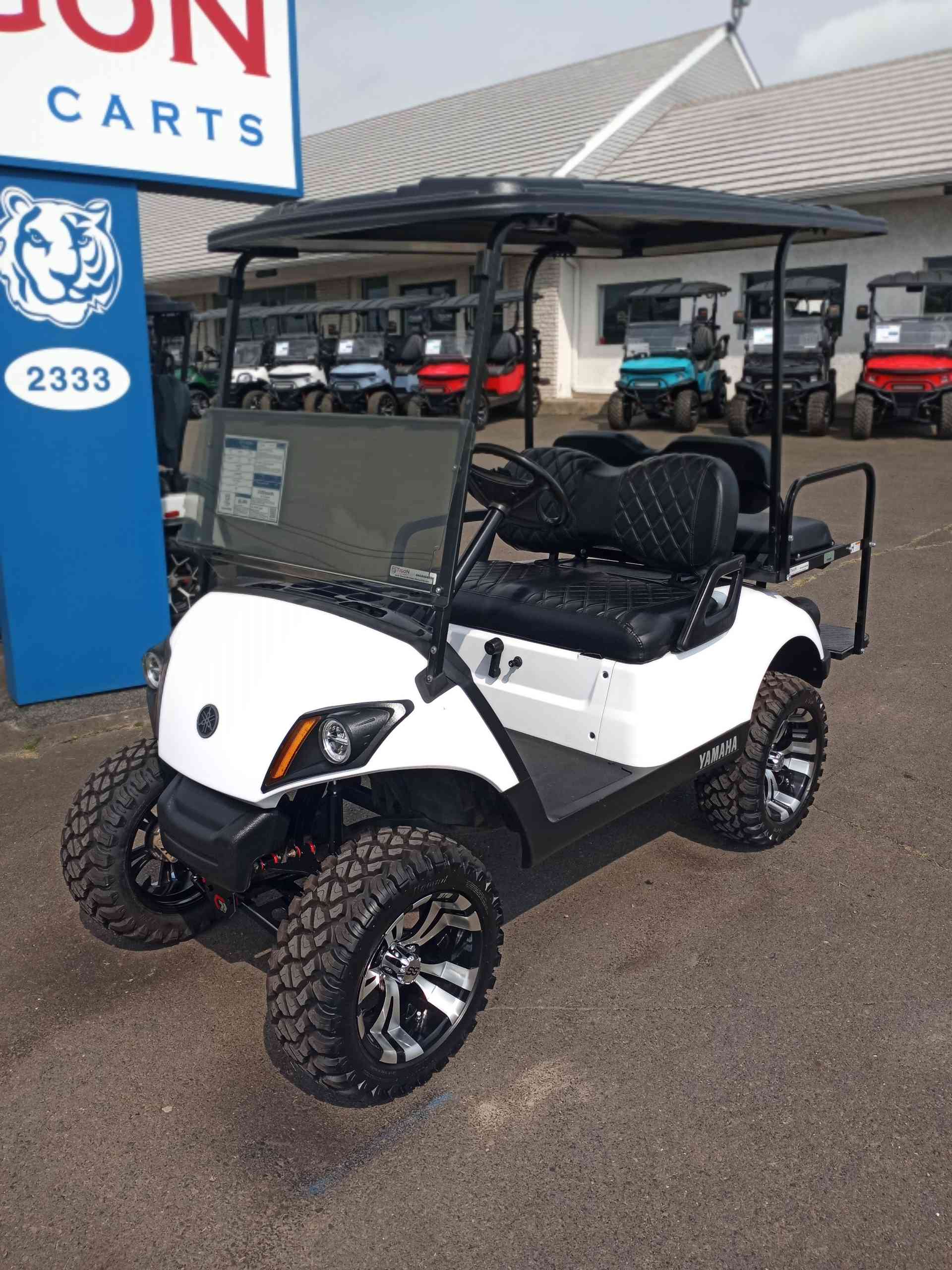 Used 2017 Yamaha Drive 2 Golf Cart in White for sale at TIGON Hatfield, PA