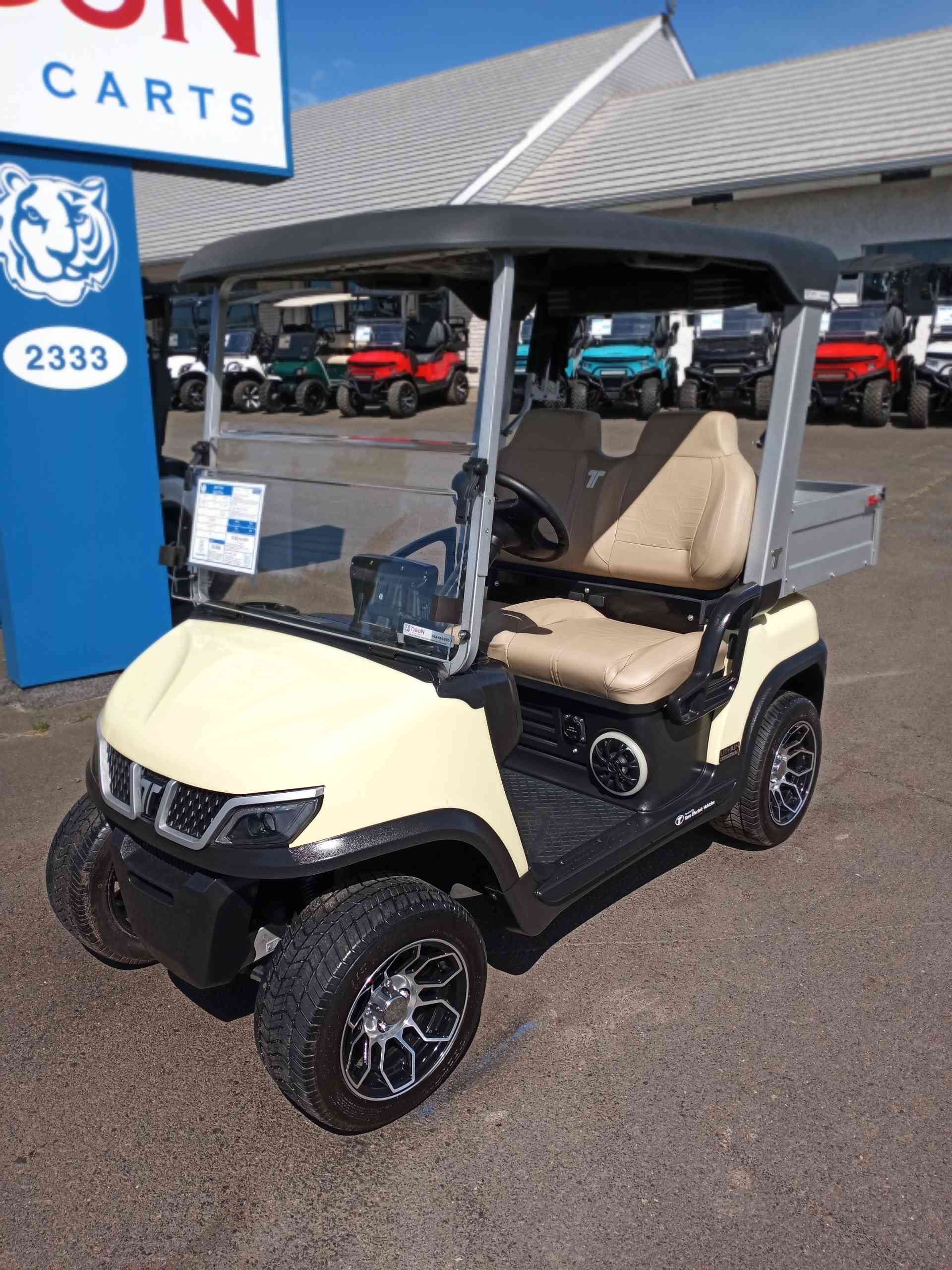 Used 2025 Tara Spirit Plus Golf Cart in Beige for sale at TIGON Hatfield, PA