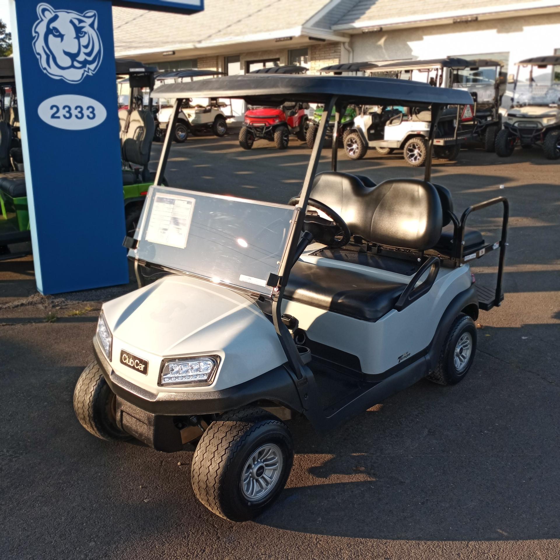 2021 Club Car Tempo Golf Cart in Gray