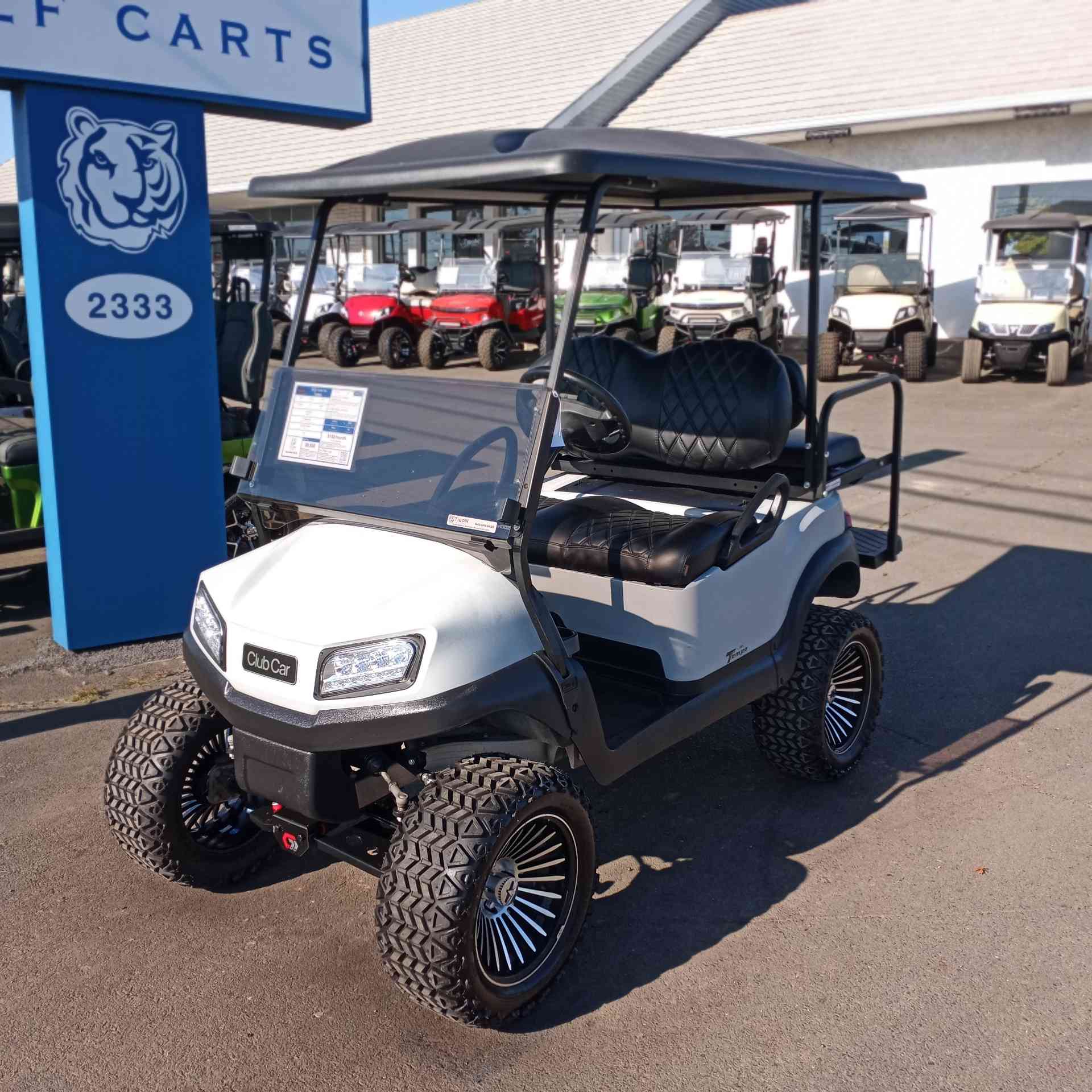 2022 Club Car Tempo in Gray Golf Cart