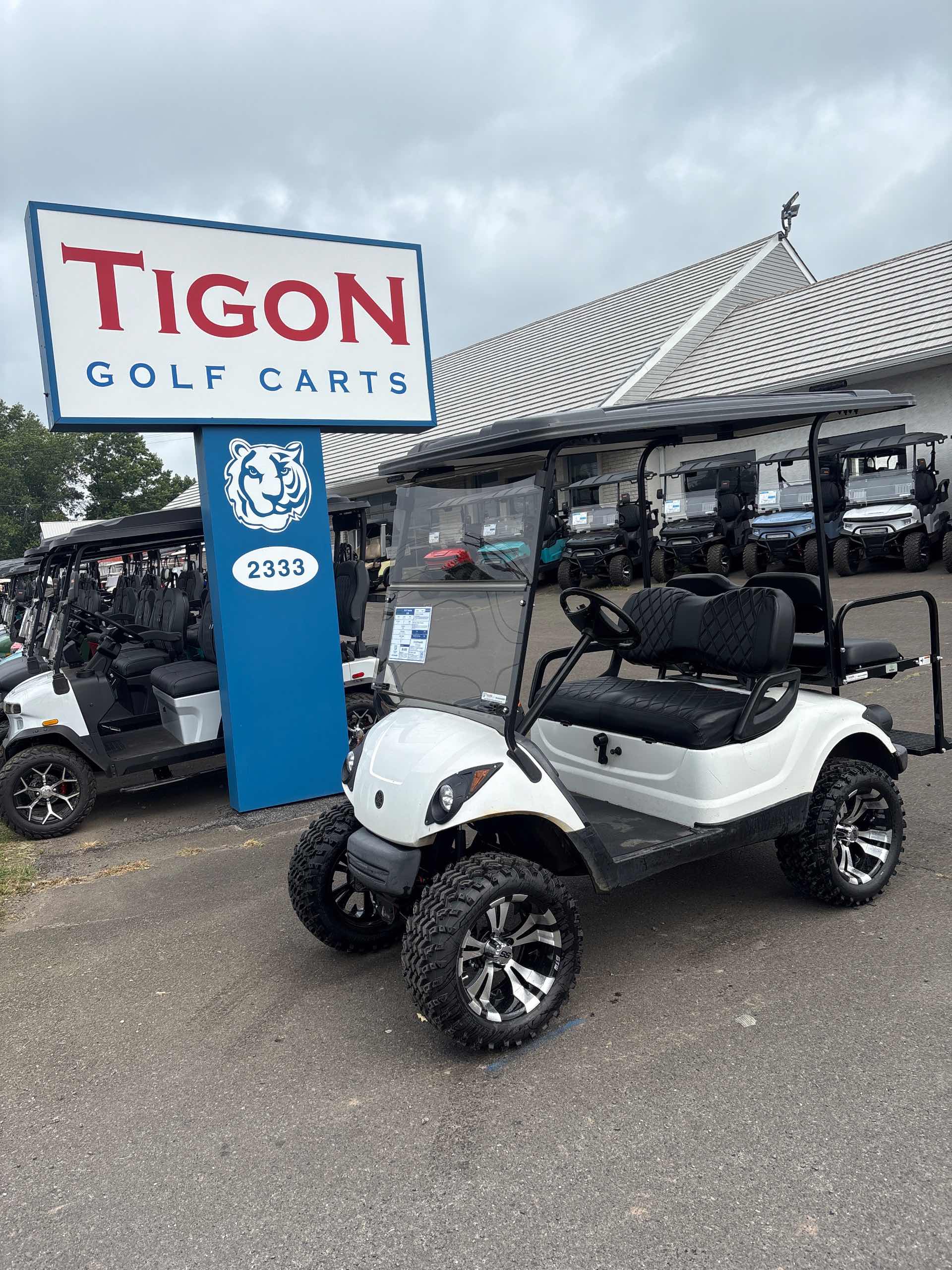 2013 Yamaha G29 Golf Cart in White