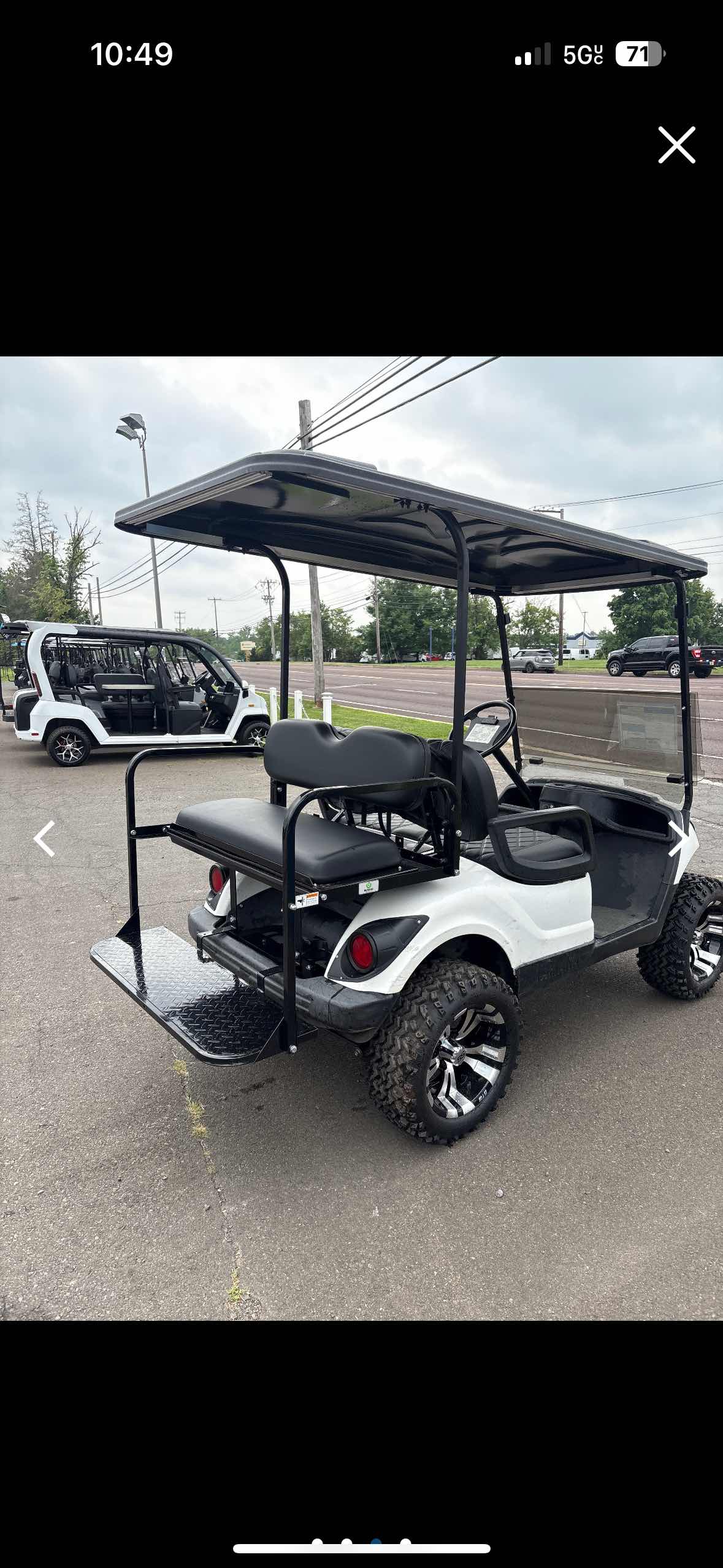 2013 Yamaha G29 White golf cart in White — photo 2 of 4, Dover, DE