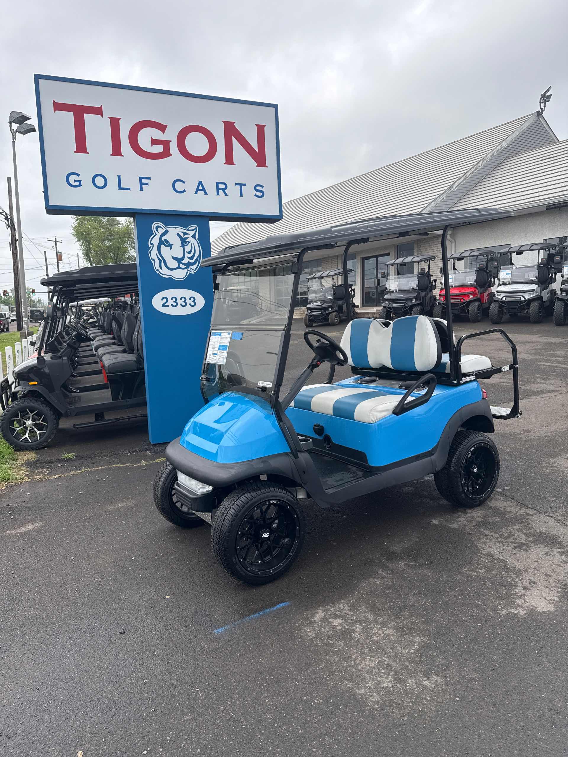 2015 Club Car Precedent Golf Cart in Blue