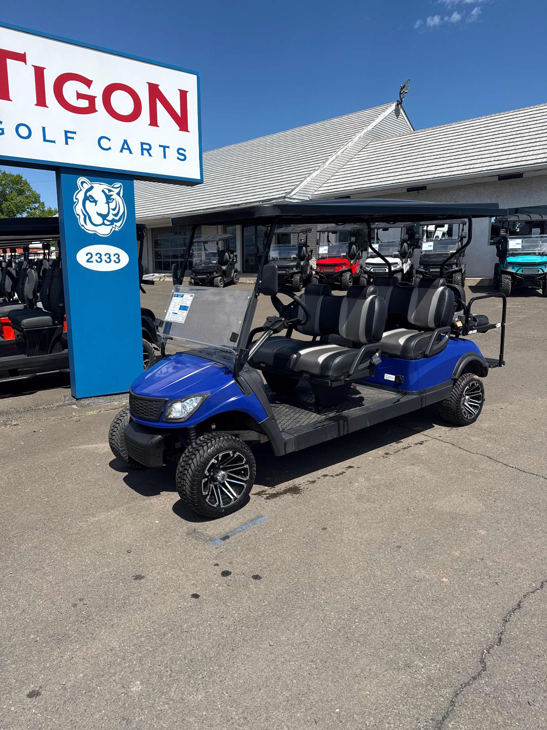 2024 Swift EV Mach 6E Golf Cart in Blue