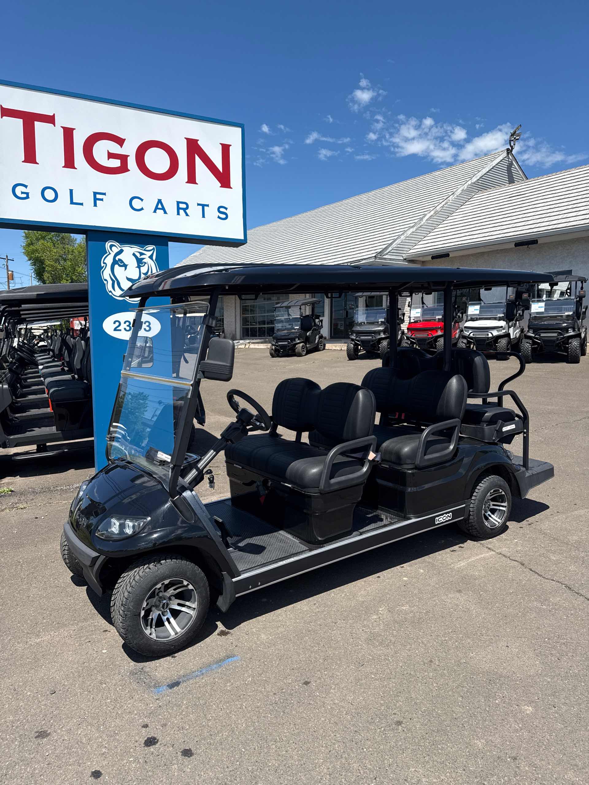 2024 Icon G60 Golf Cart in Black