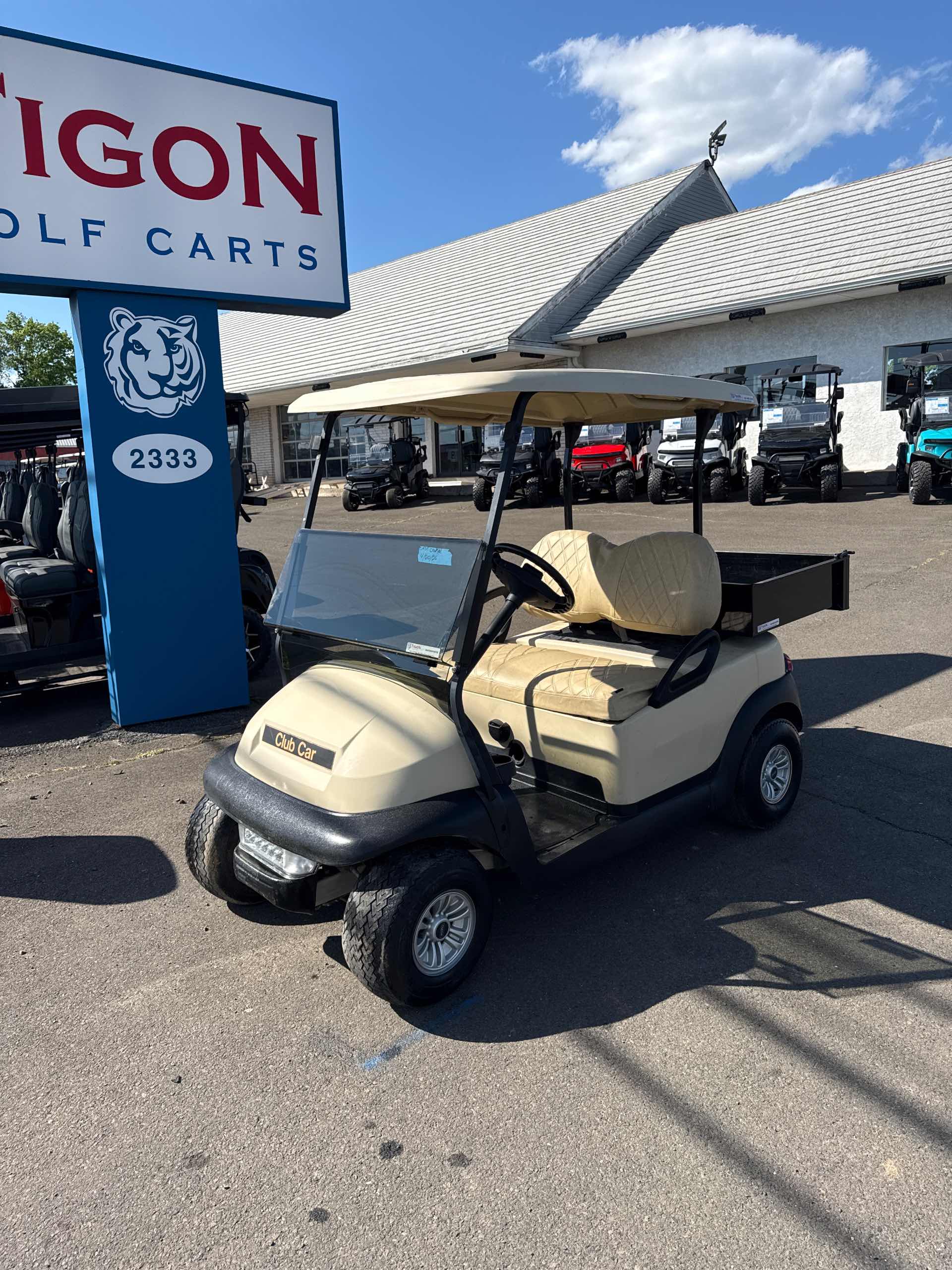 2015 Club Car Precedent Golf Cart in Beige