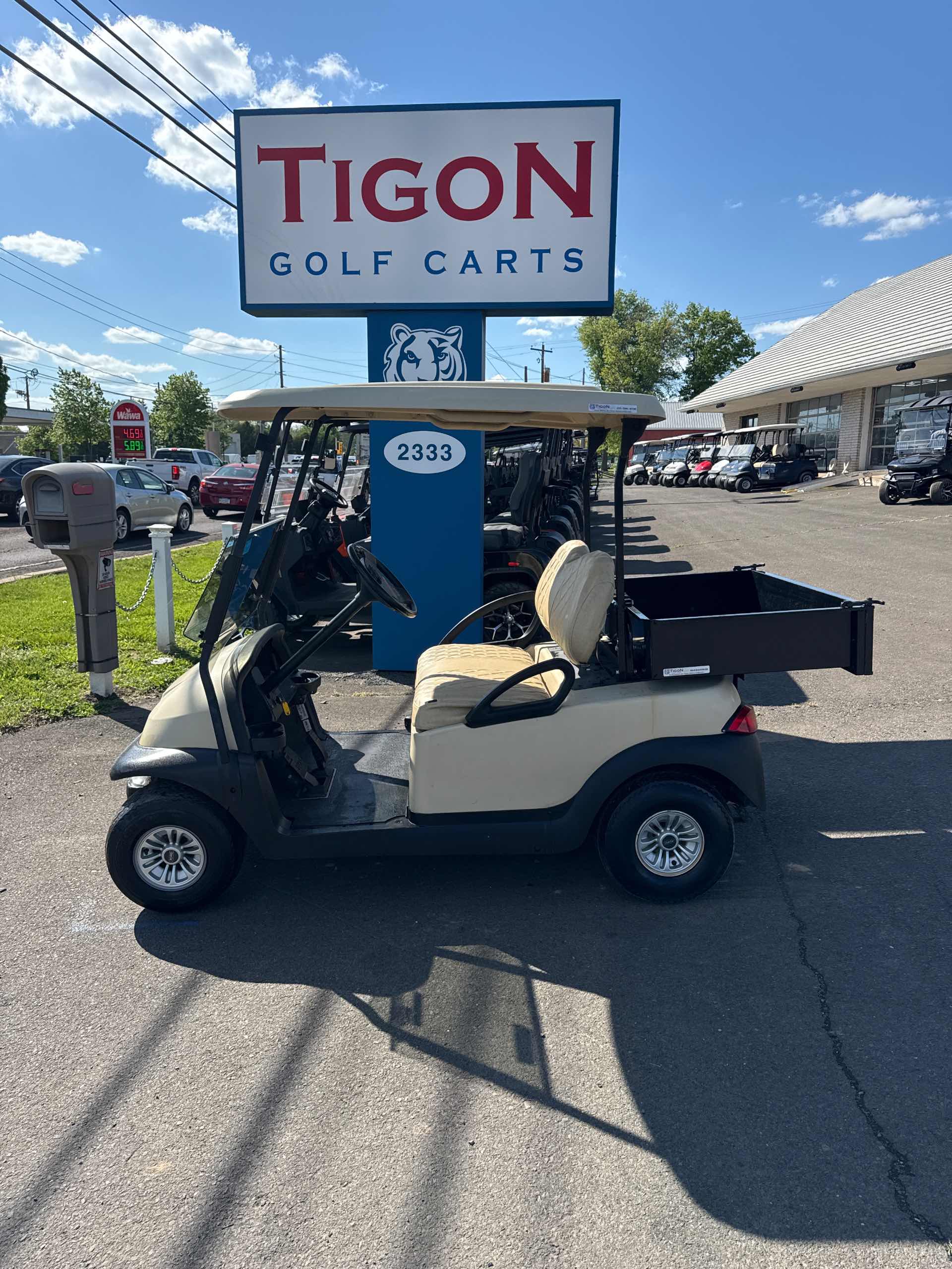 2015 Club Car Precedent Beige golf cart in Beige — photo 2 of 4, South Bend, IN