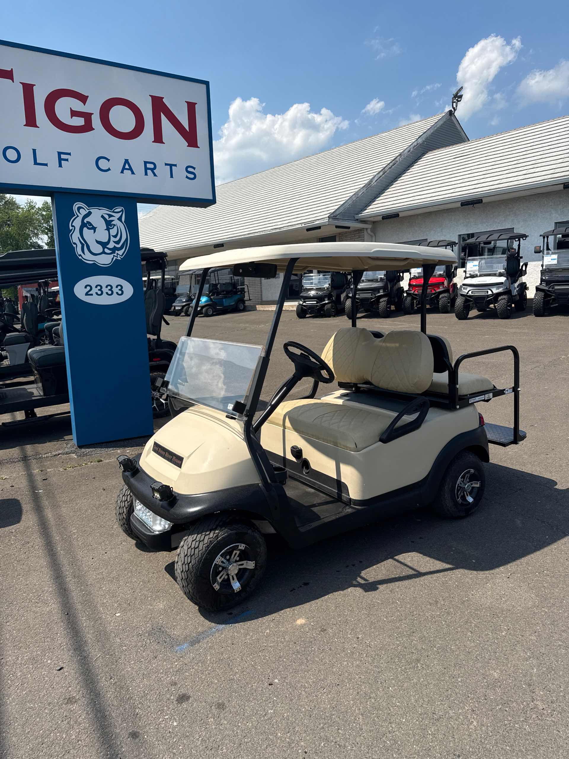 2008 Club Car Precedent Beige