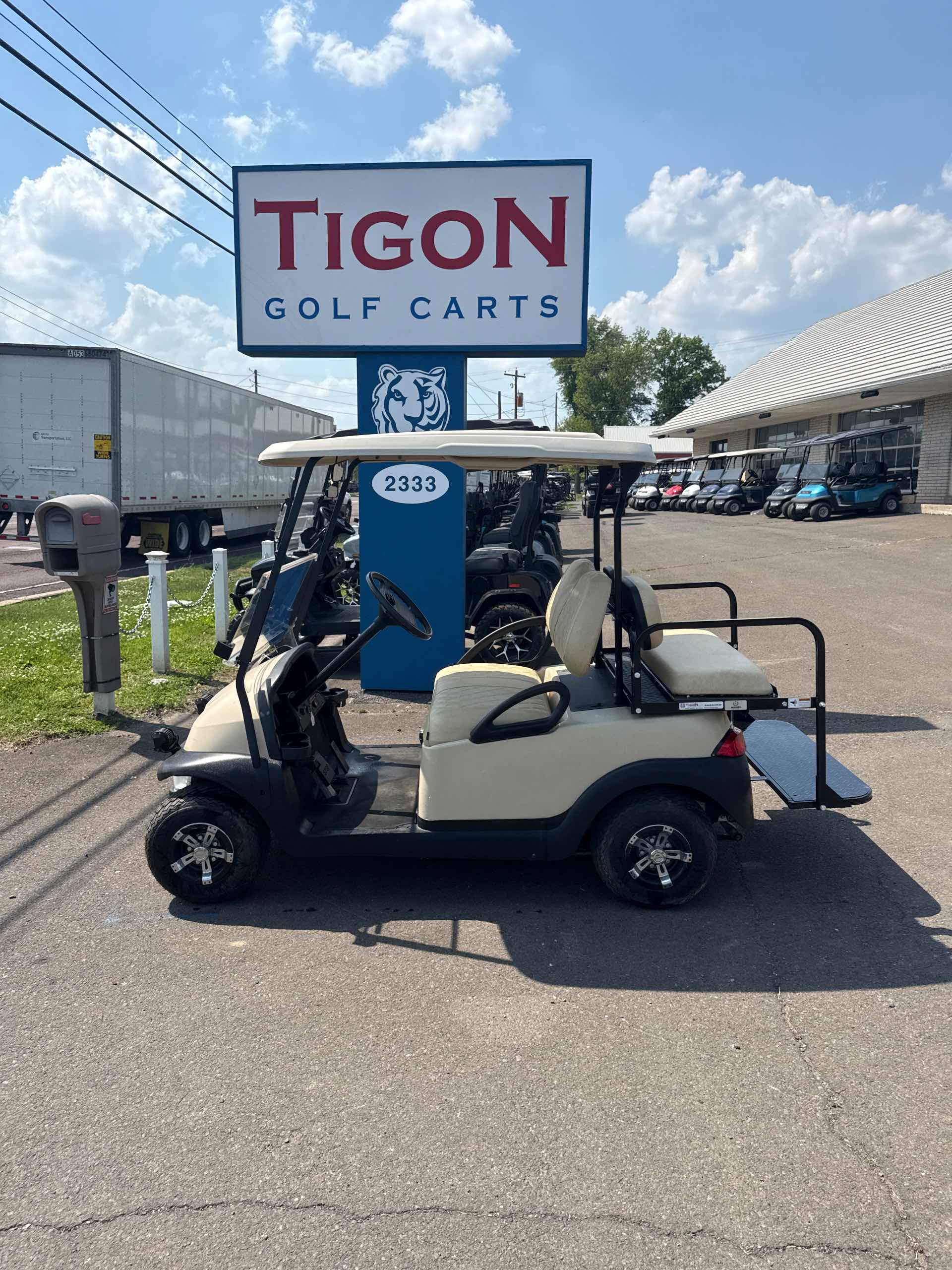 2008 Club Car Precedent Beige image 2