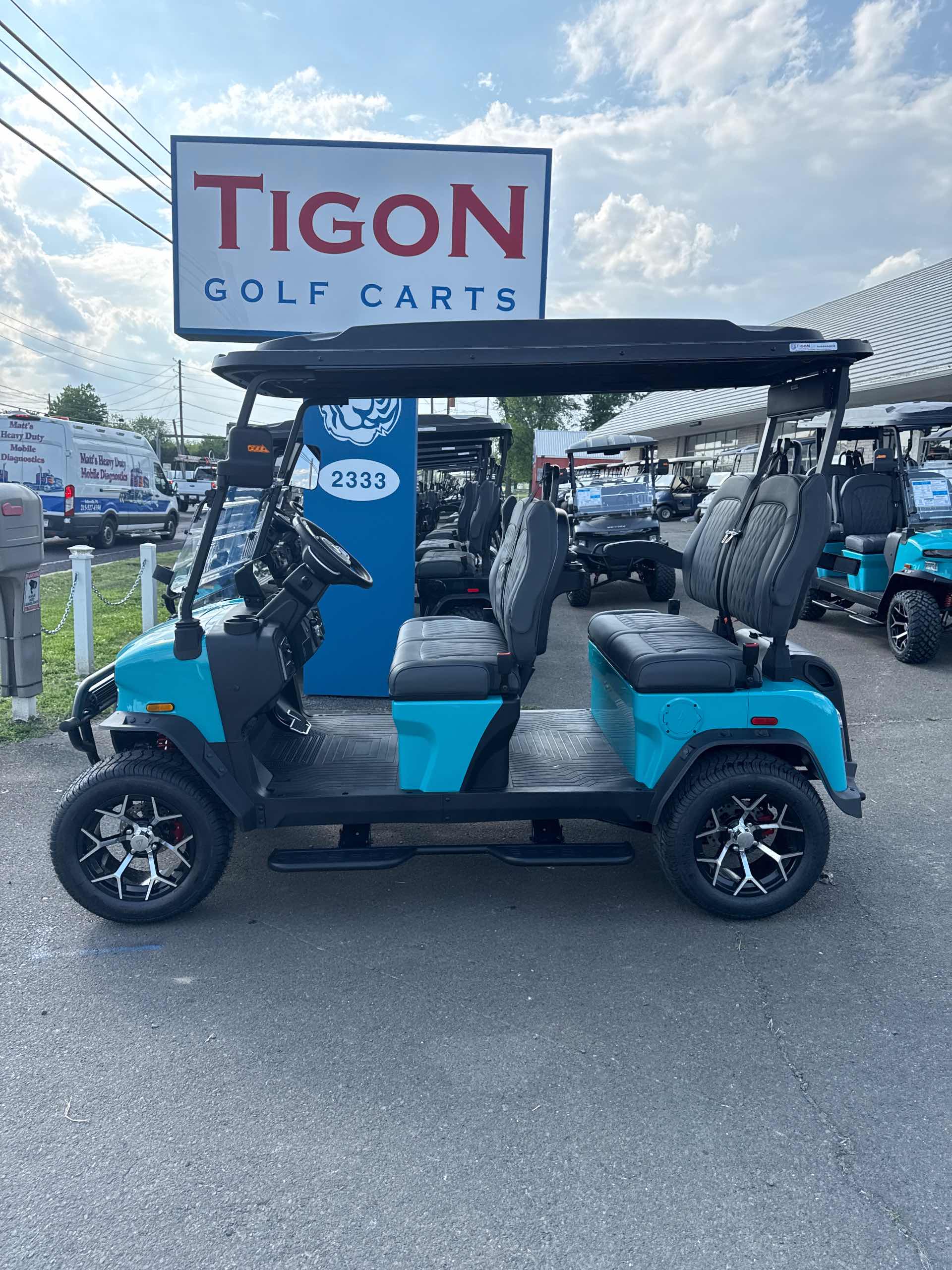 2026 Denago Rover XL Aqua golf cart in Aqua — photo 2 of 4, Hatfield, PA