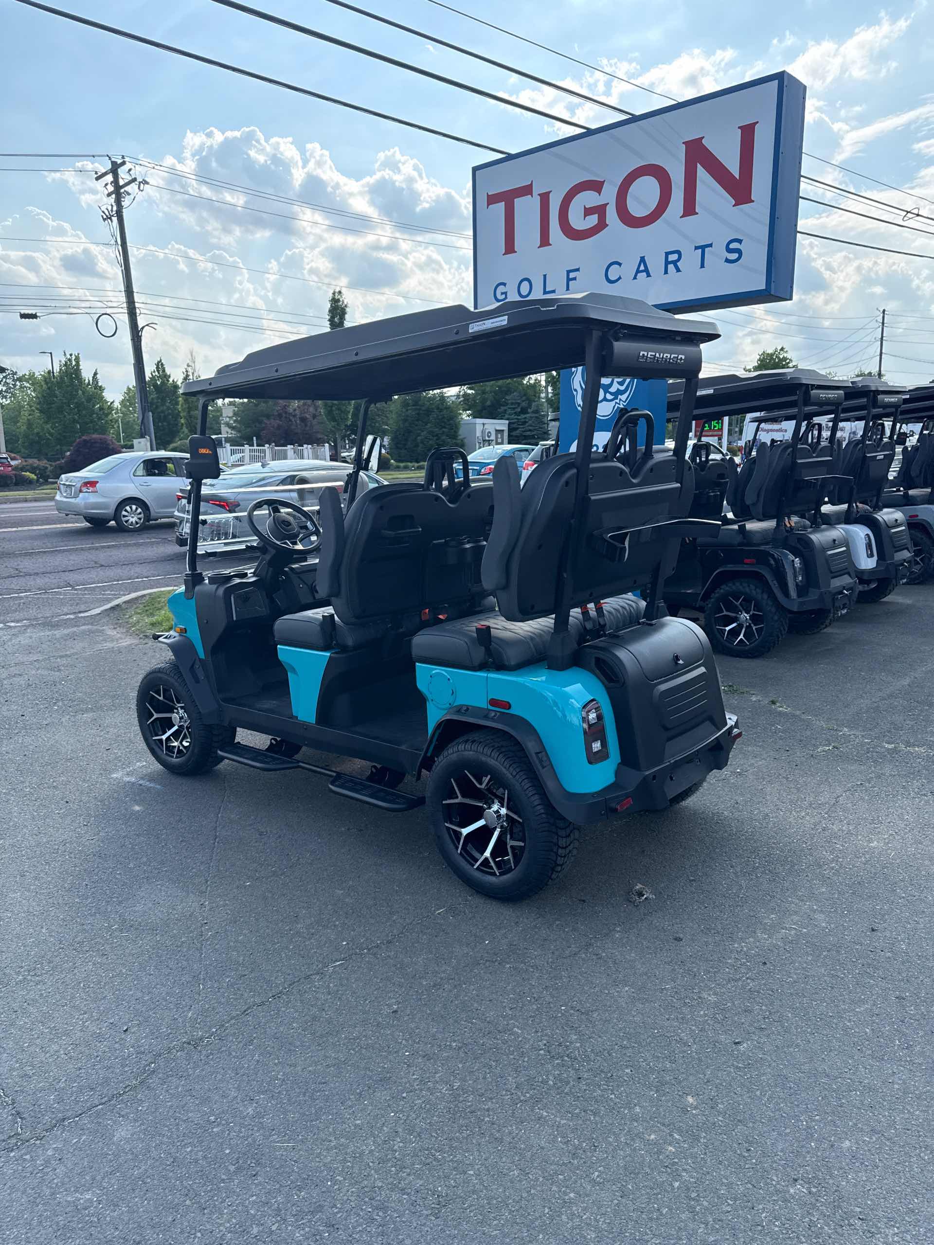 2026 Denago Rover XL Aqua golf cart in Aqua — photo 3 of 4, Hatfield, PA