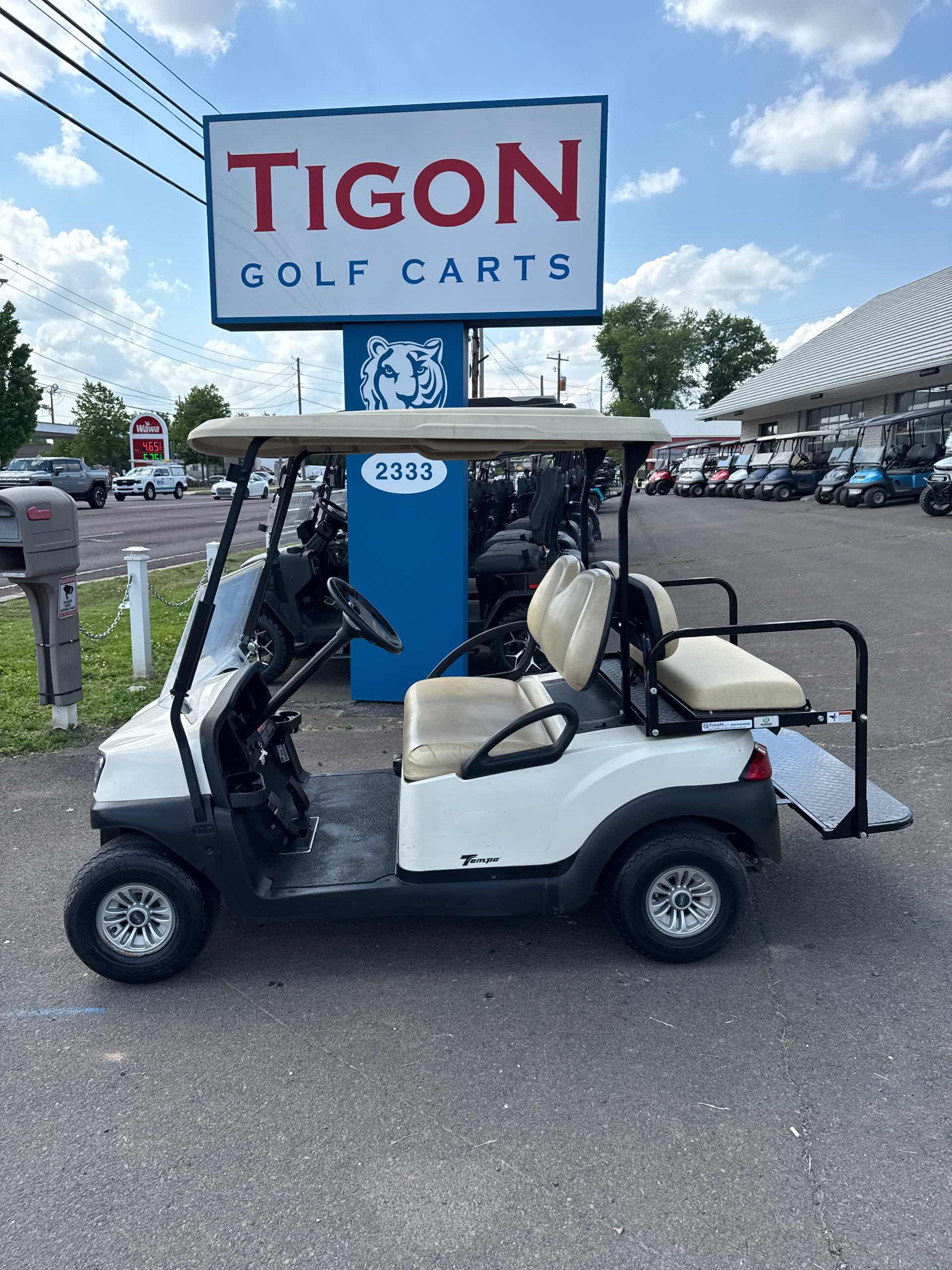 2018 Club Car Tempo Beige image 2