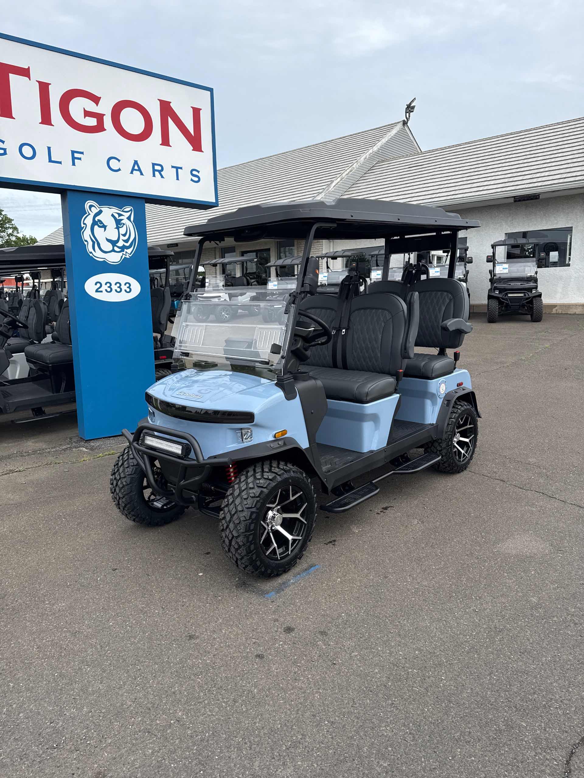2026 Denago Rover XL Golf Cart in Glacier