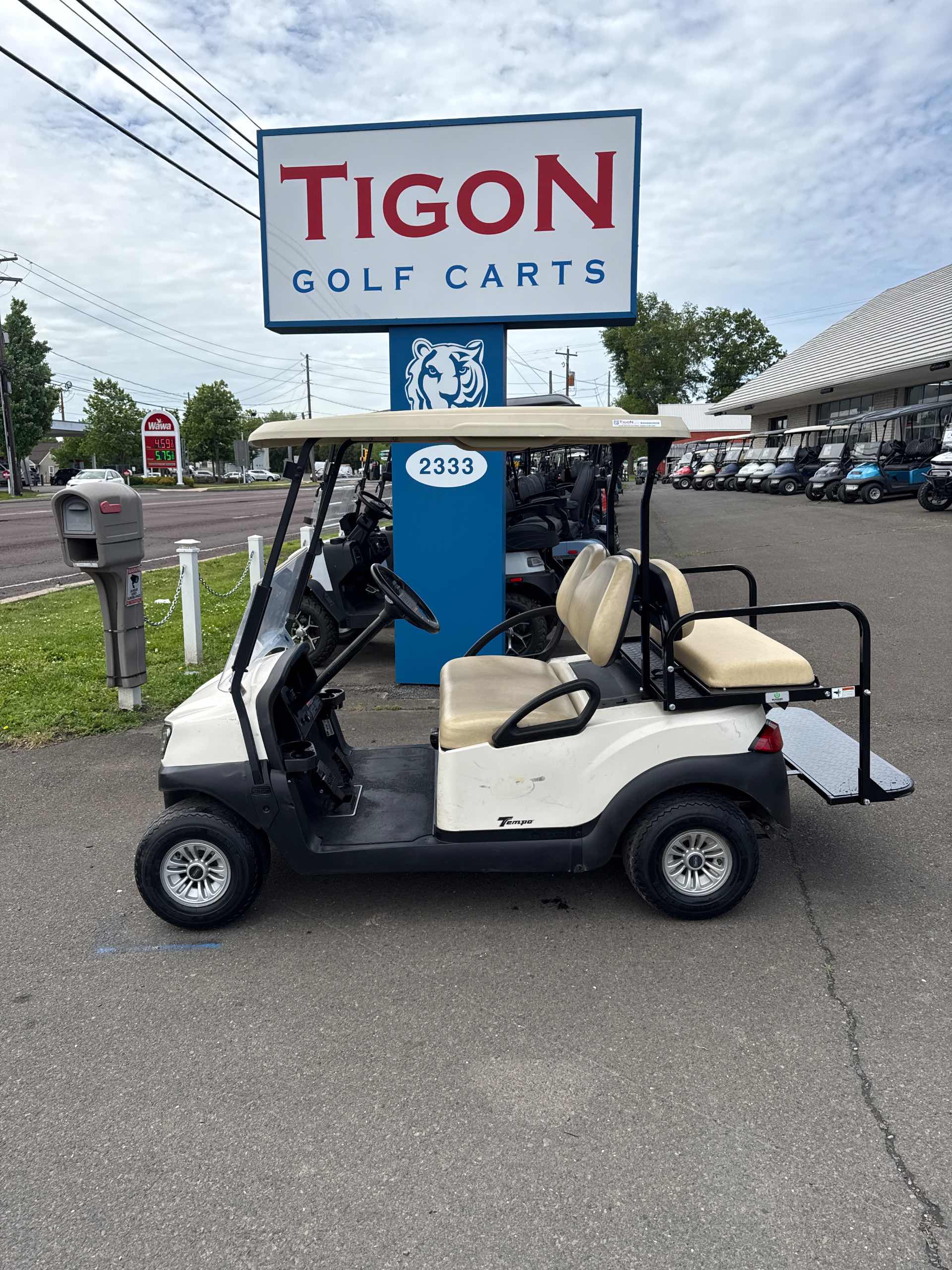 2018 Club Car Tempo Beige image 2